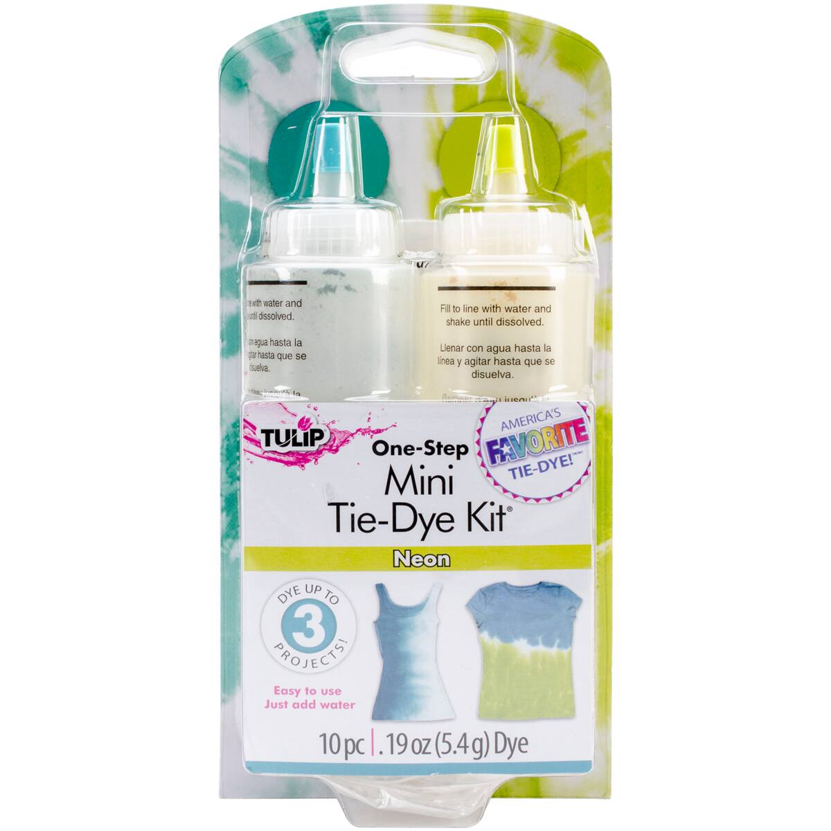 Tulip® Neon Mini One-Step Tie-Dye Kit