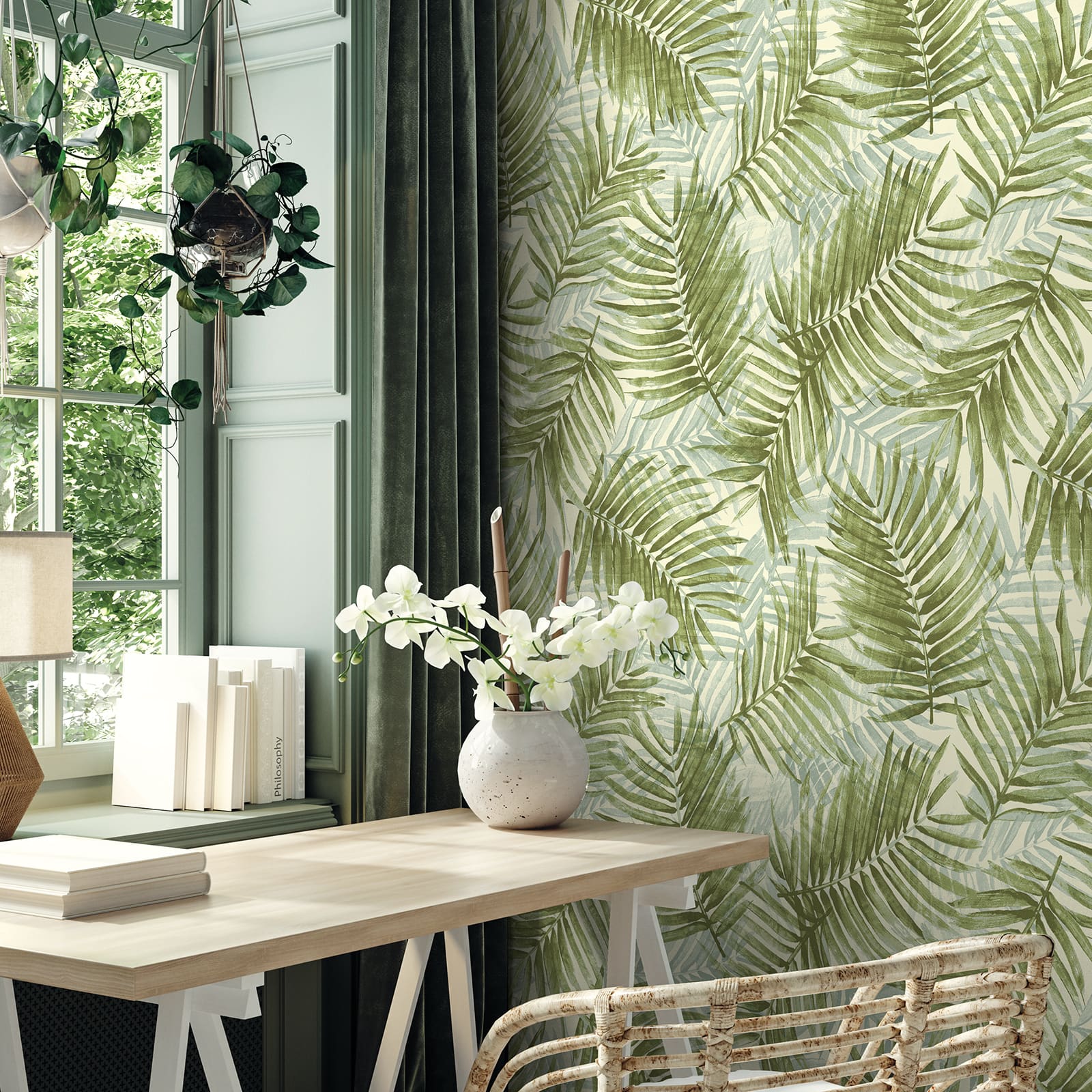 Tommy Bahama Escape Route Peel & Stick Wallpaper