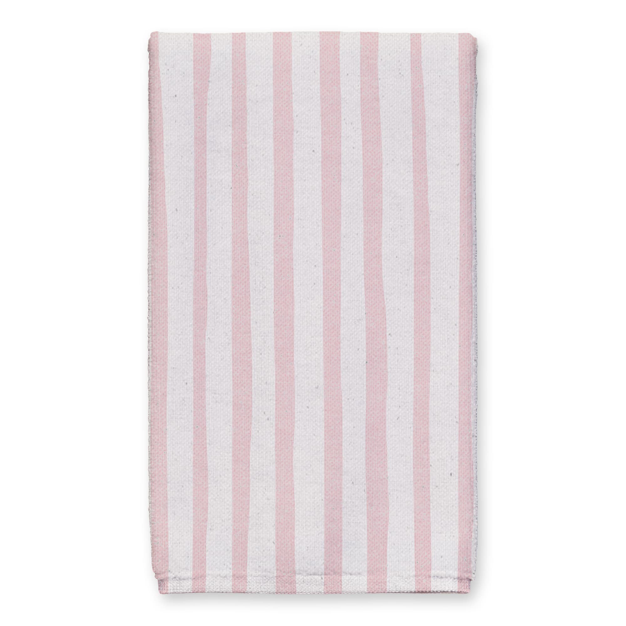 Linen Pink Mod Rainbow Tea Towel Set