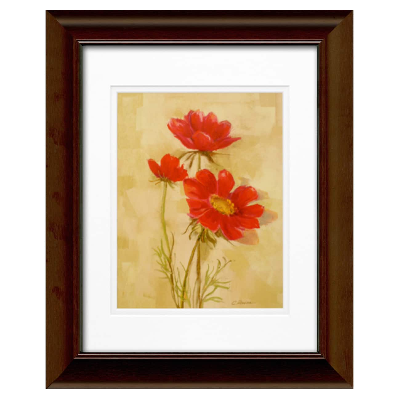 Timeless Frames® Spicy Red Cosmos Framed Wall Art