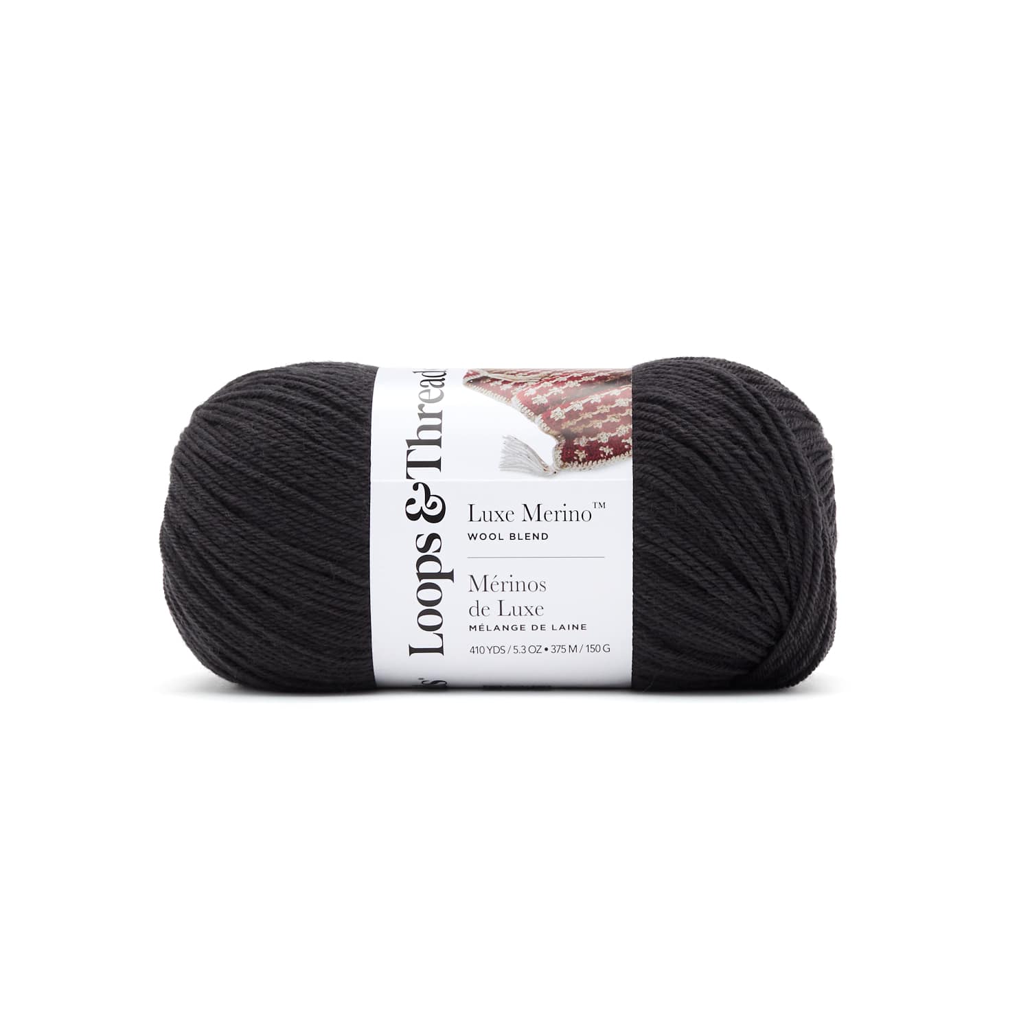 15 Pack: Luxe Merino™ Solid Yarn by Loops & Threads®