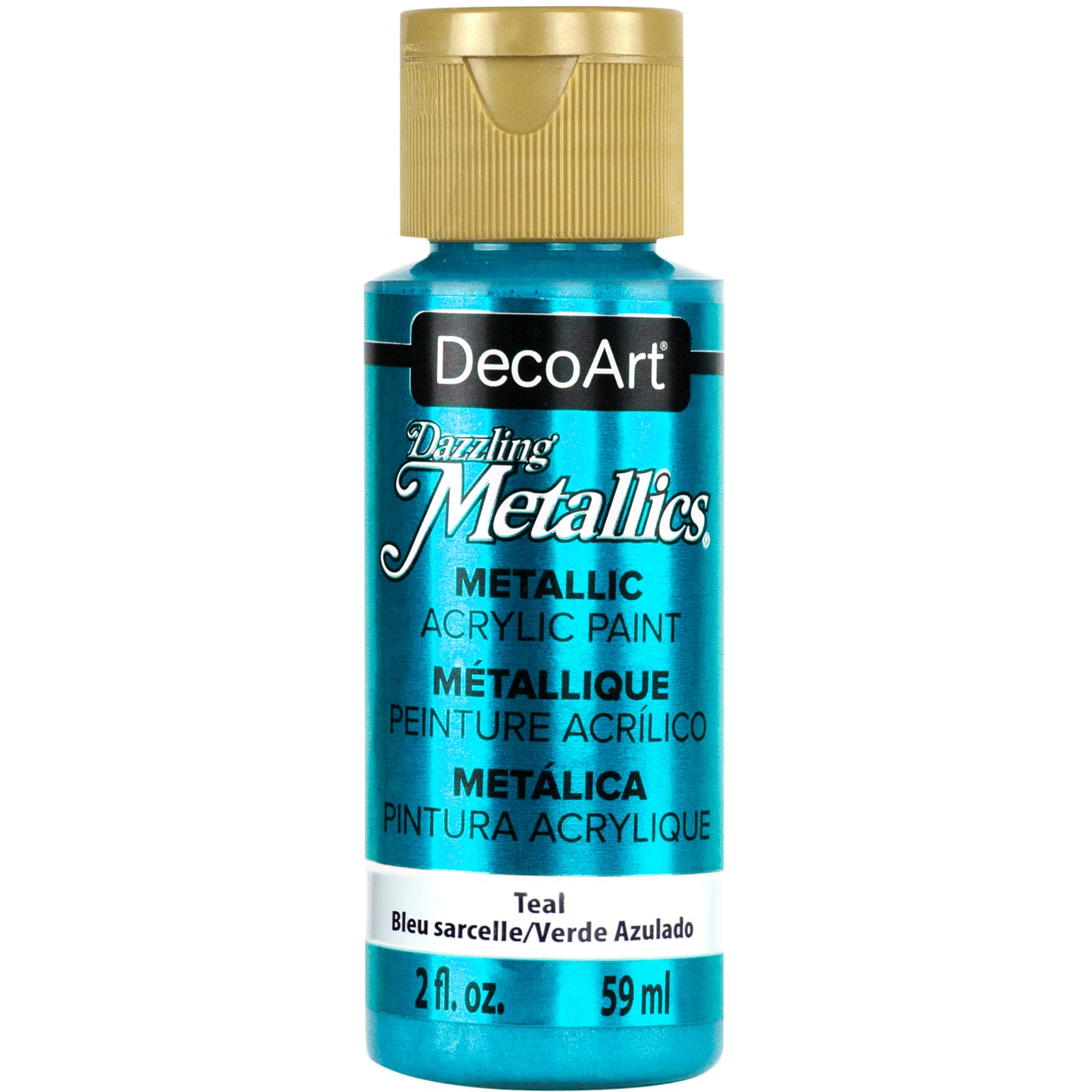 12 Pack: DecoArt® Dazzling Metallics® Acrylic Paint, 2oz.