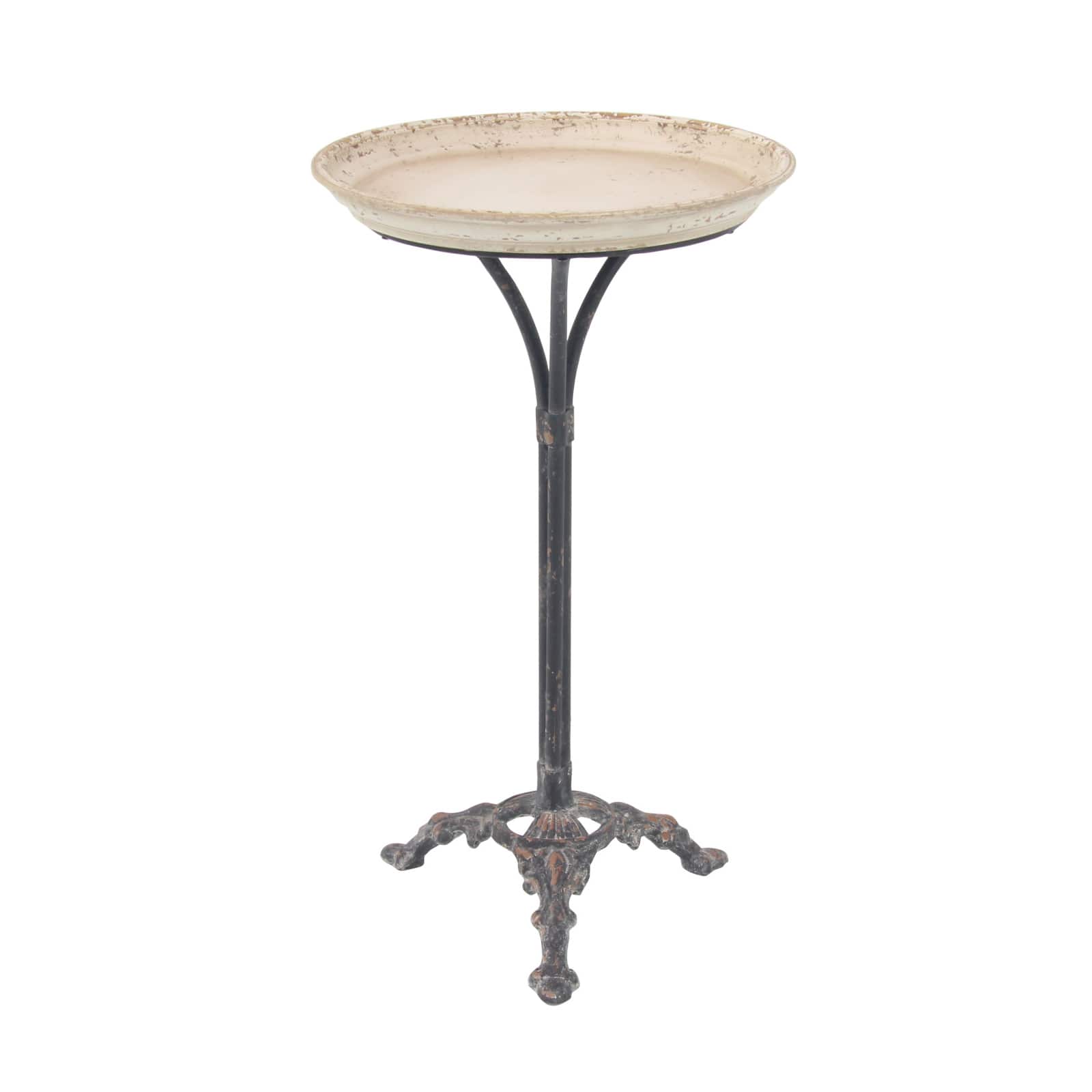 27" Iron & Pine Farmhouse Accent Table