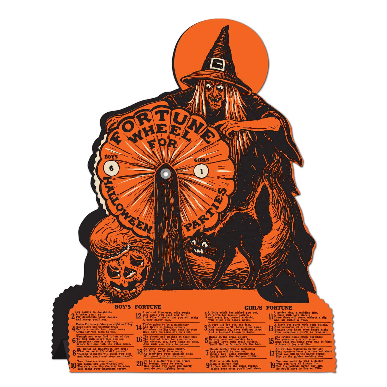 Beistle 9.25" Vintage Halloween Witch Fortune Wheel Games, 2ct. | Michaels®