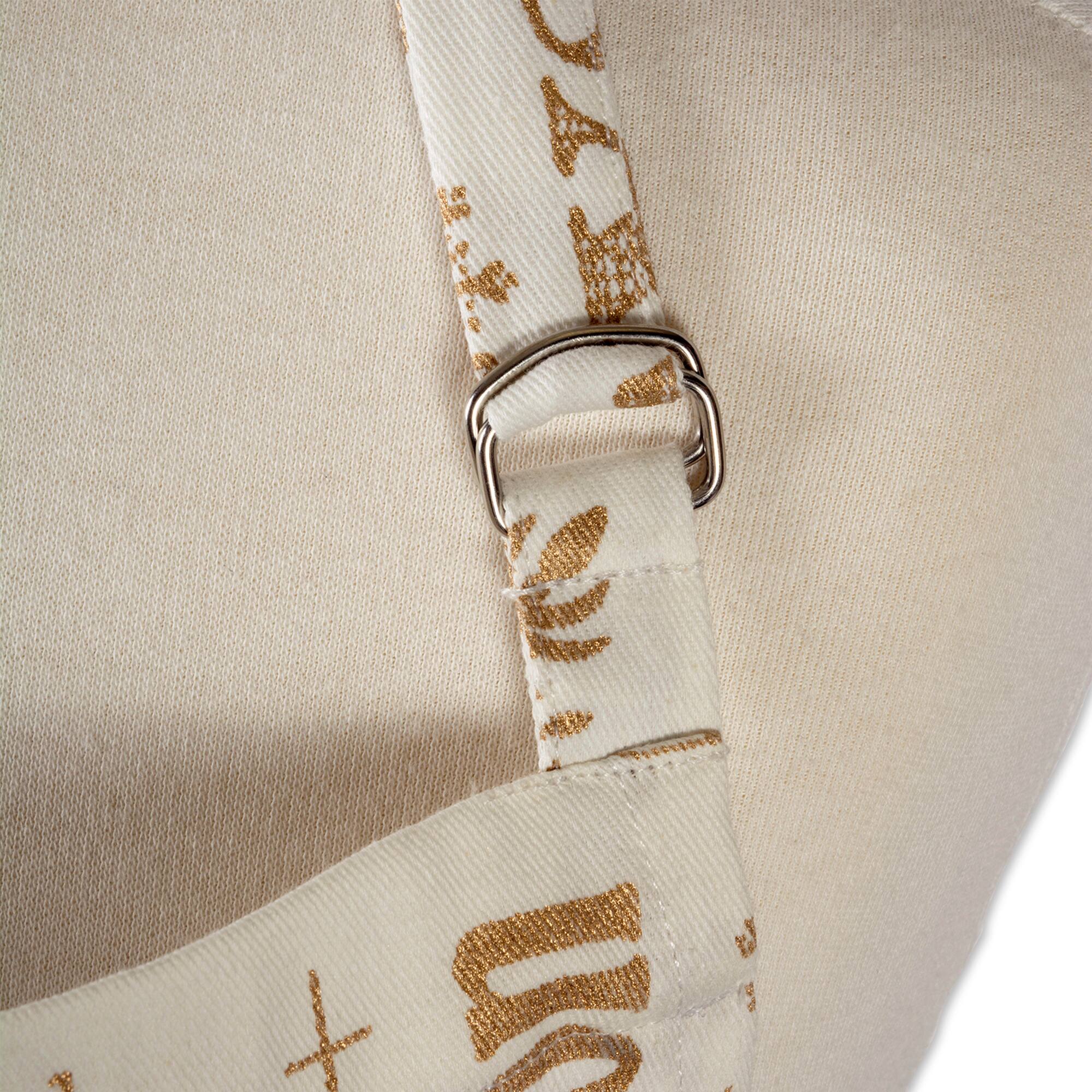 DII® Gold Christmas Collage Chef Apron