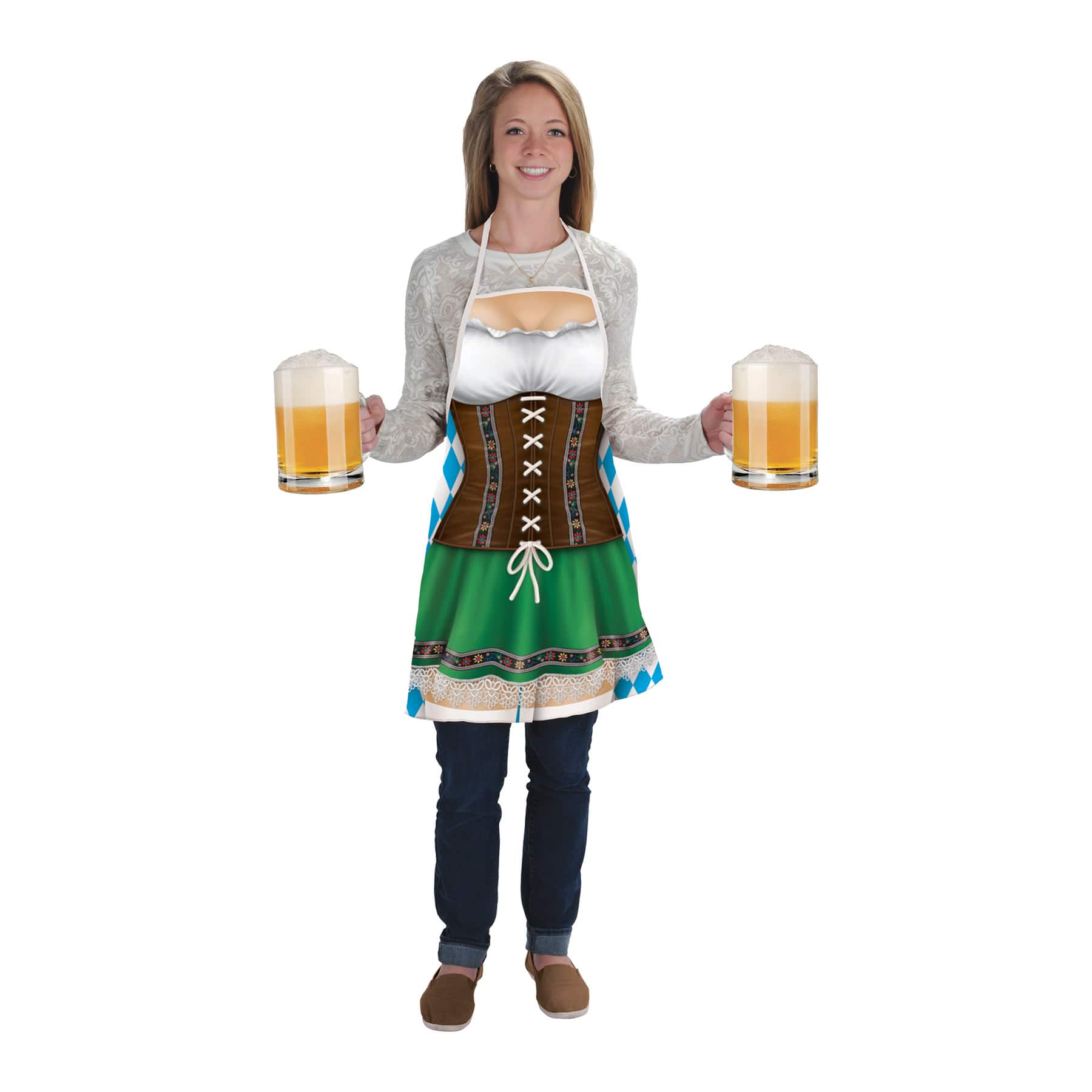 Beistle Fraulein Fabric Novelty Apron