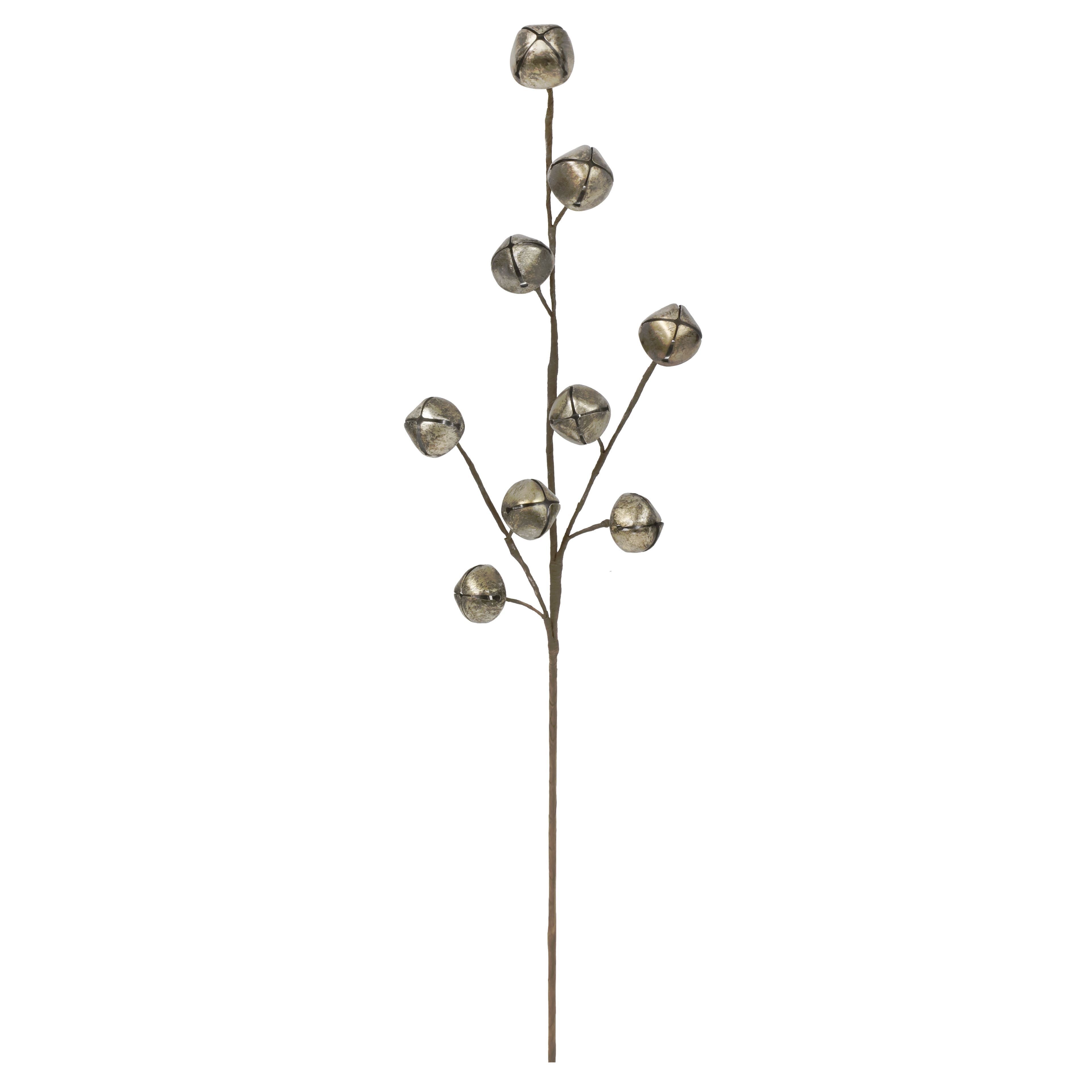 28" Antiqued Silver Jingle Bell Stem by Ashland®