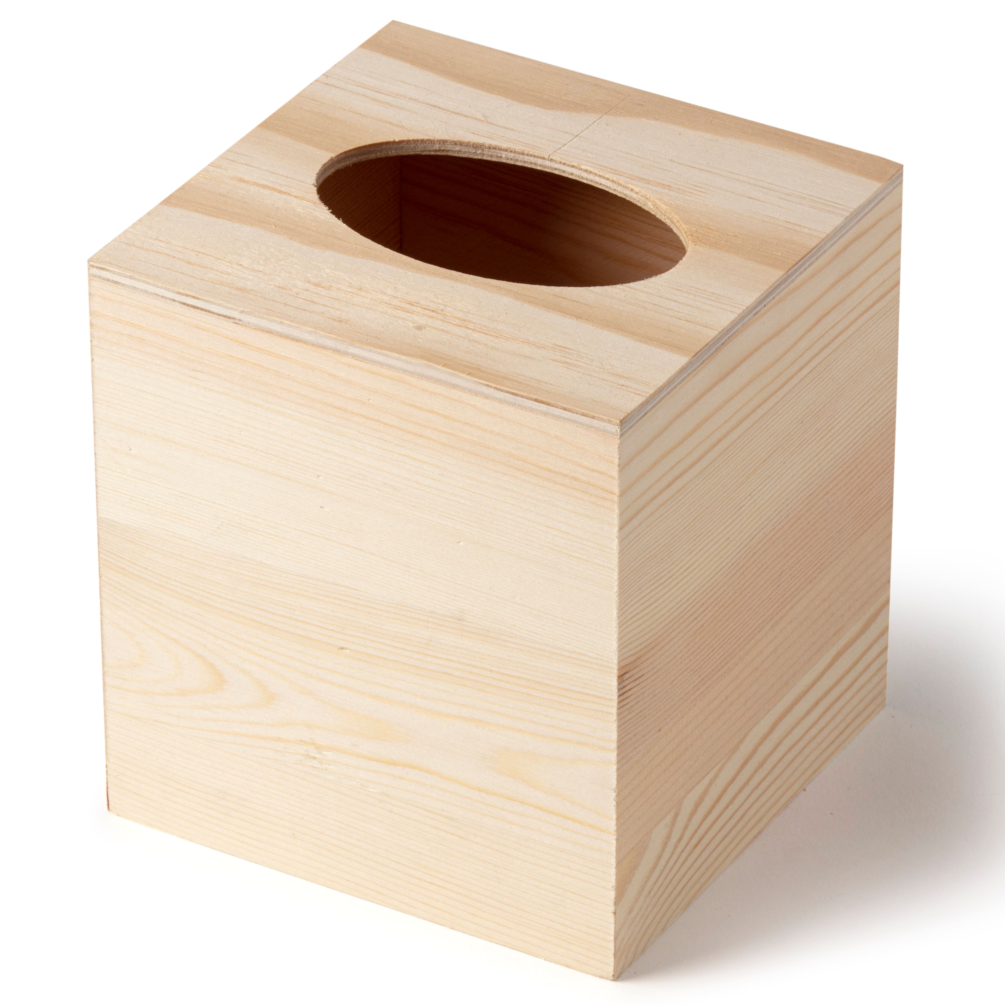 Wood Tissue Box by Make Market®