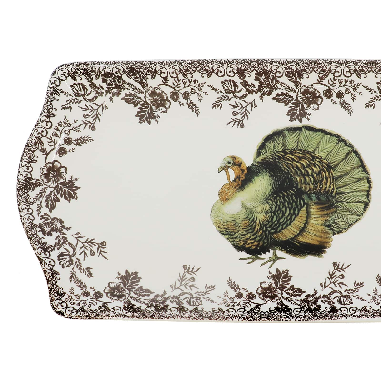 16" x 8" Turkey Ceramic Serving Plate by Ashland®