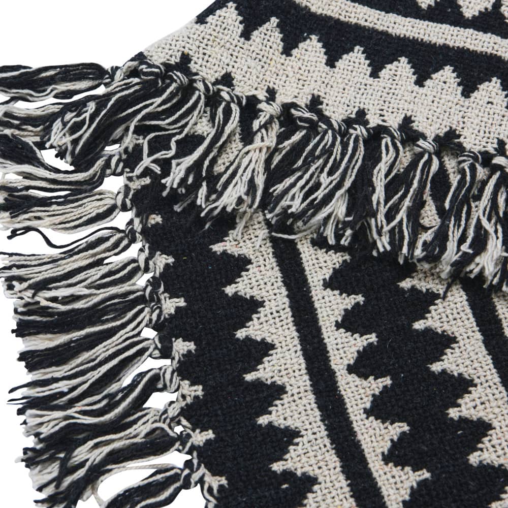 Hello Honey® Striped Cotton Throw Blanket with Fringe