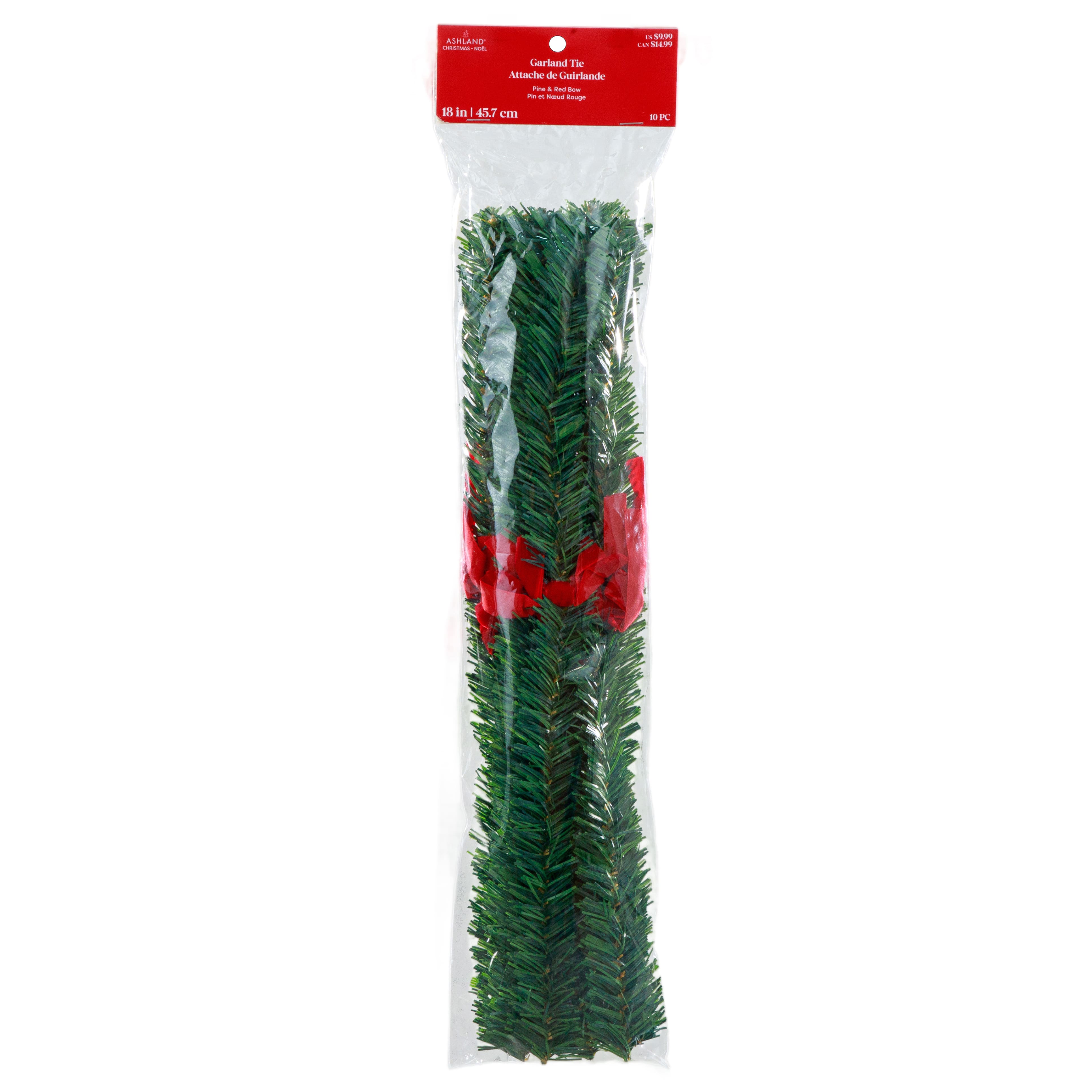 18" Garland Ties with Bow, 10ct. by Ashland®