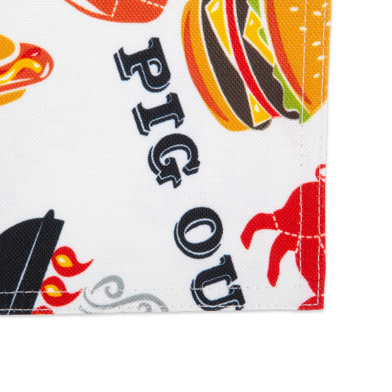 Bbq Fun Print Outdoor Placemat (Set of 6)