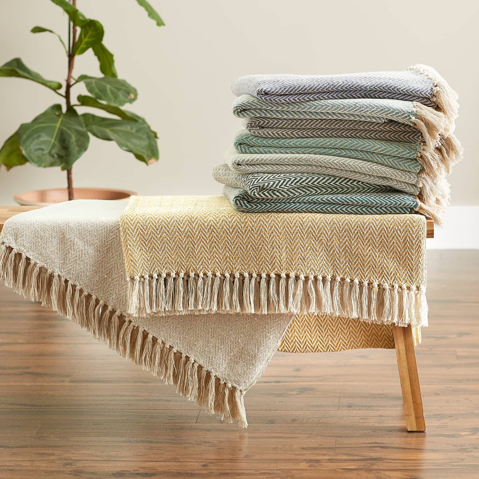 DII® Handloom Chevron Throw