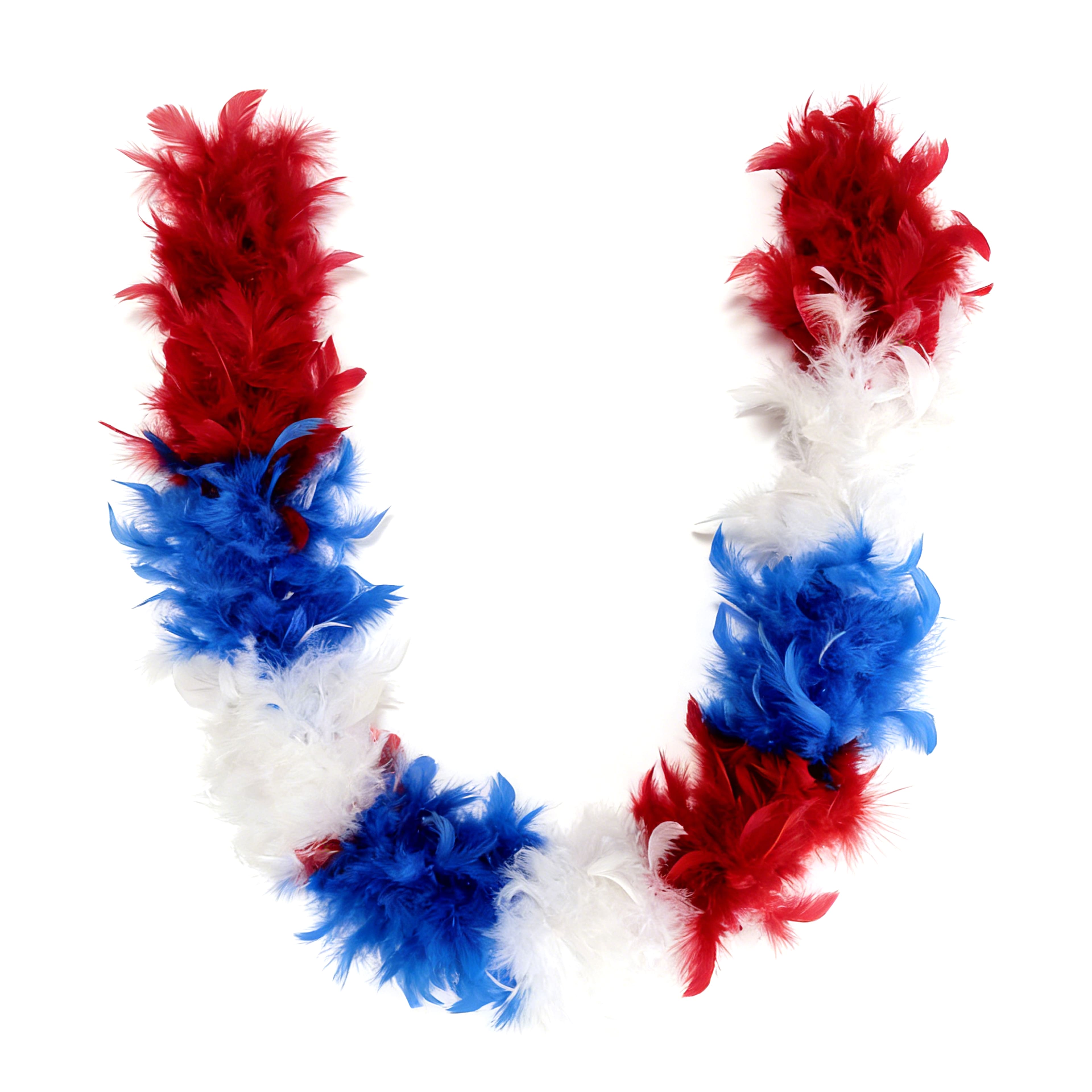 Red, White & Blue Feather Boa by Celebrate It™