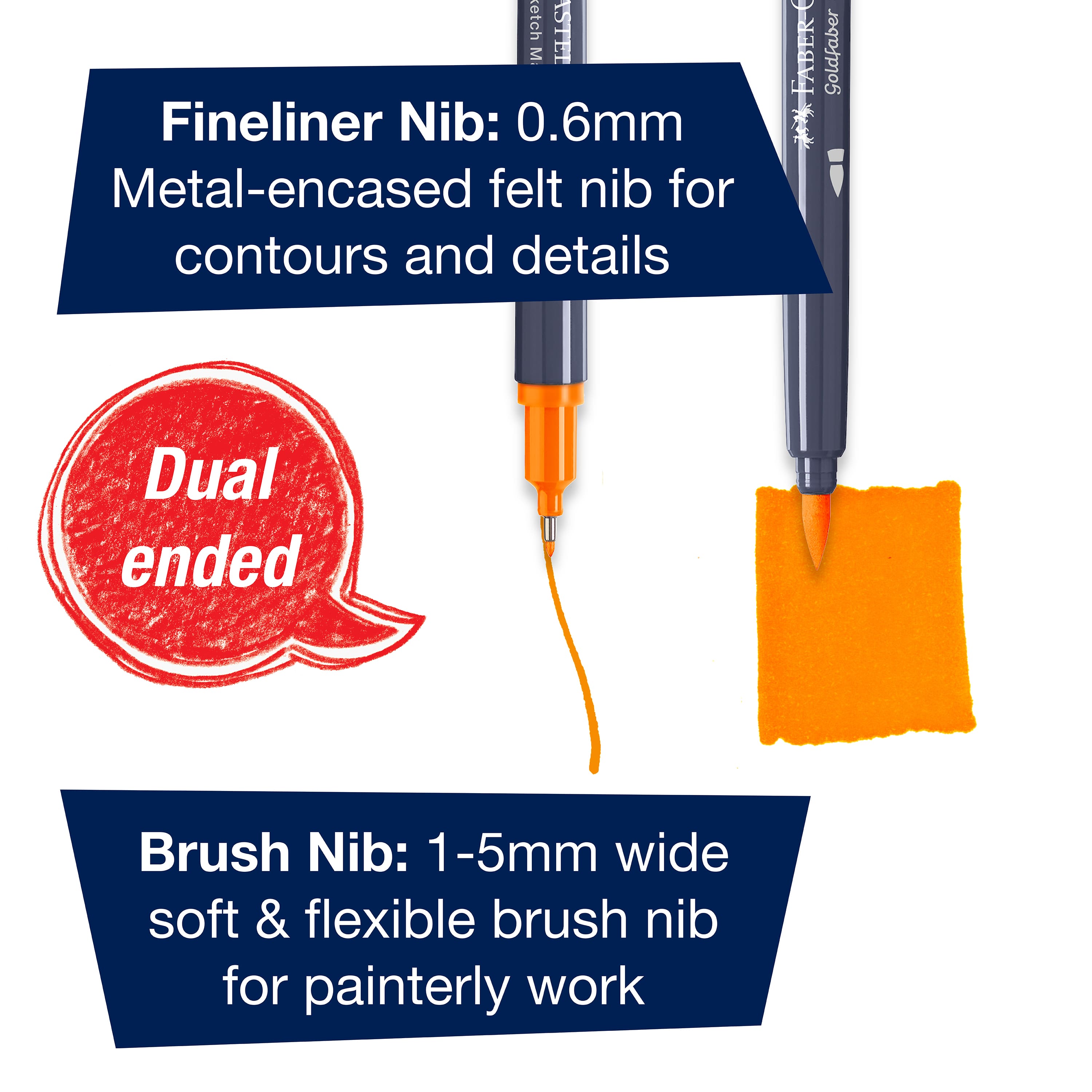 Faber-Castell® Manga Goldfaber Sketch Markers