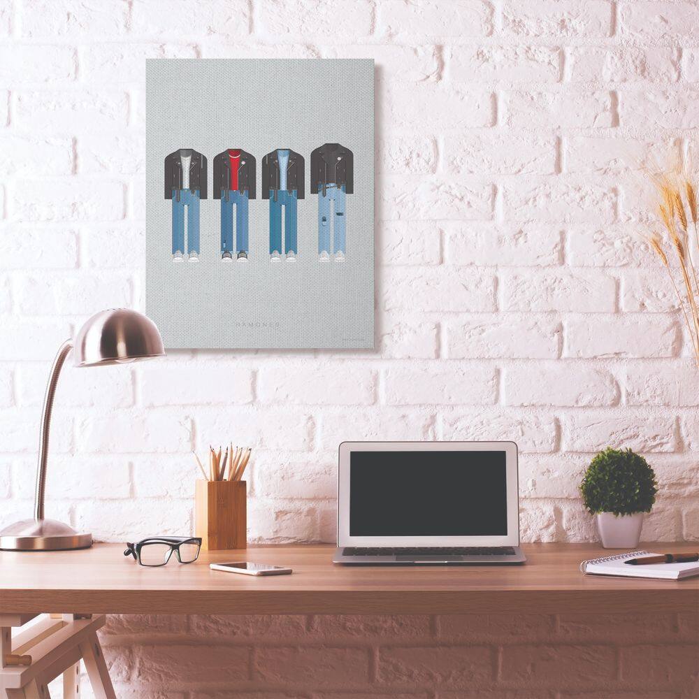 Stupell Industries Ramones Canvas Wall Art
