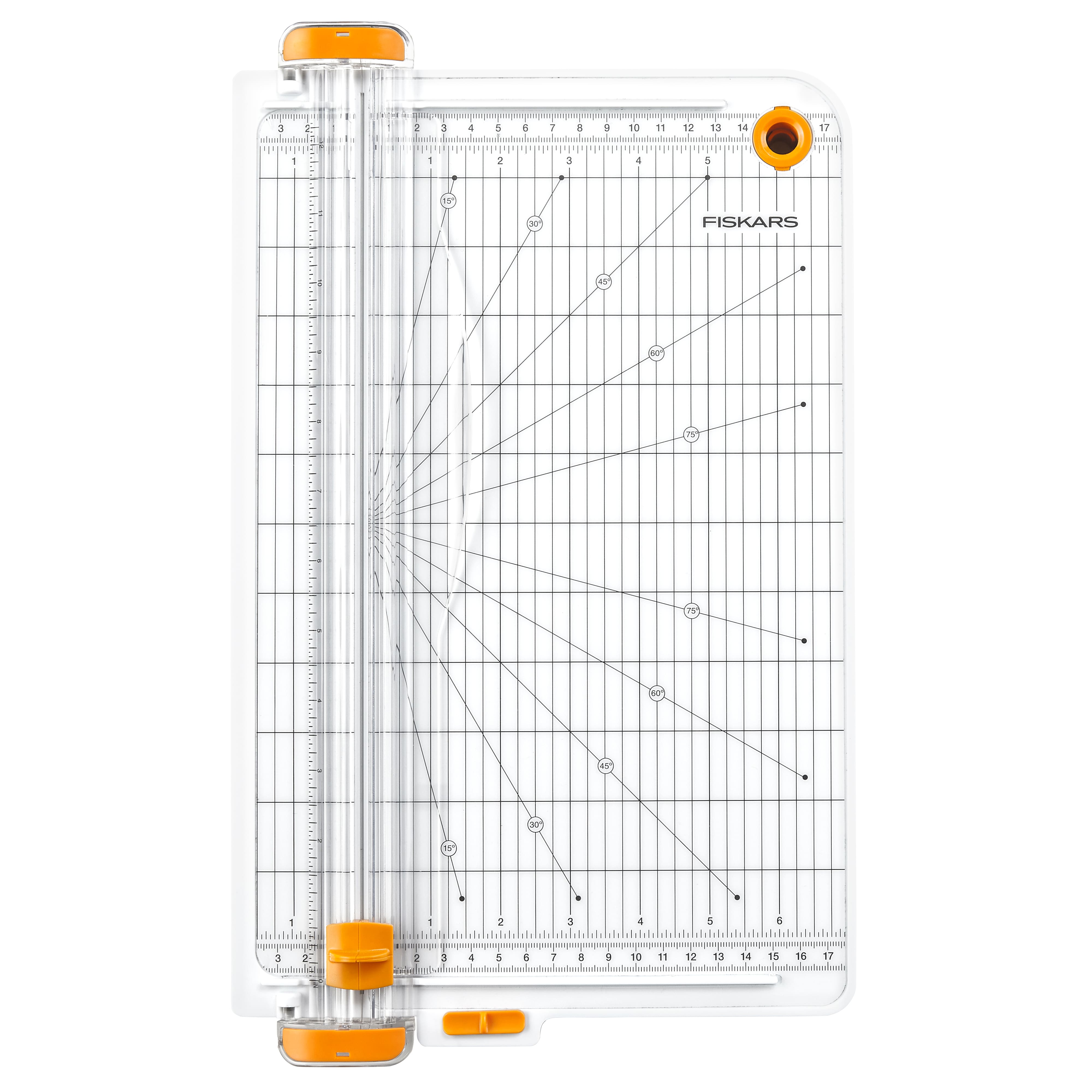 Fiskars® SureCut™ Deluxe Trimmer with Built-In Storage