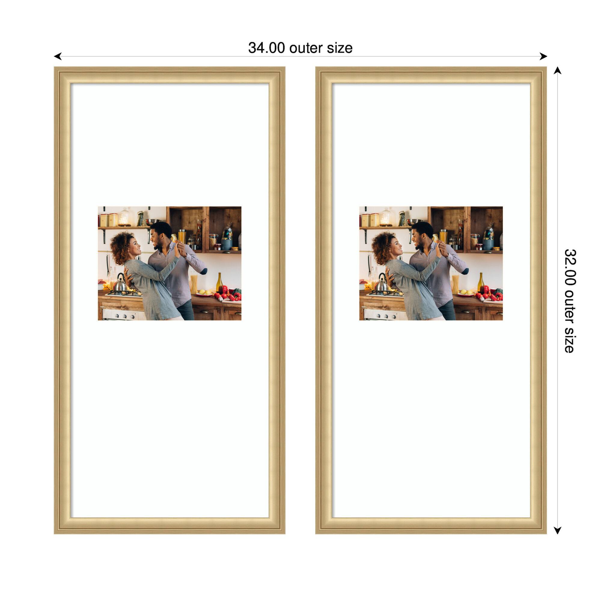 Kate and Laurel Florence Gold Photo Frame Set
