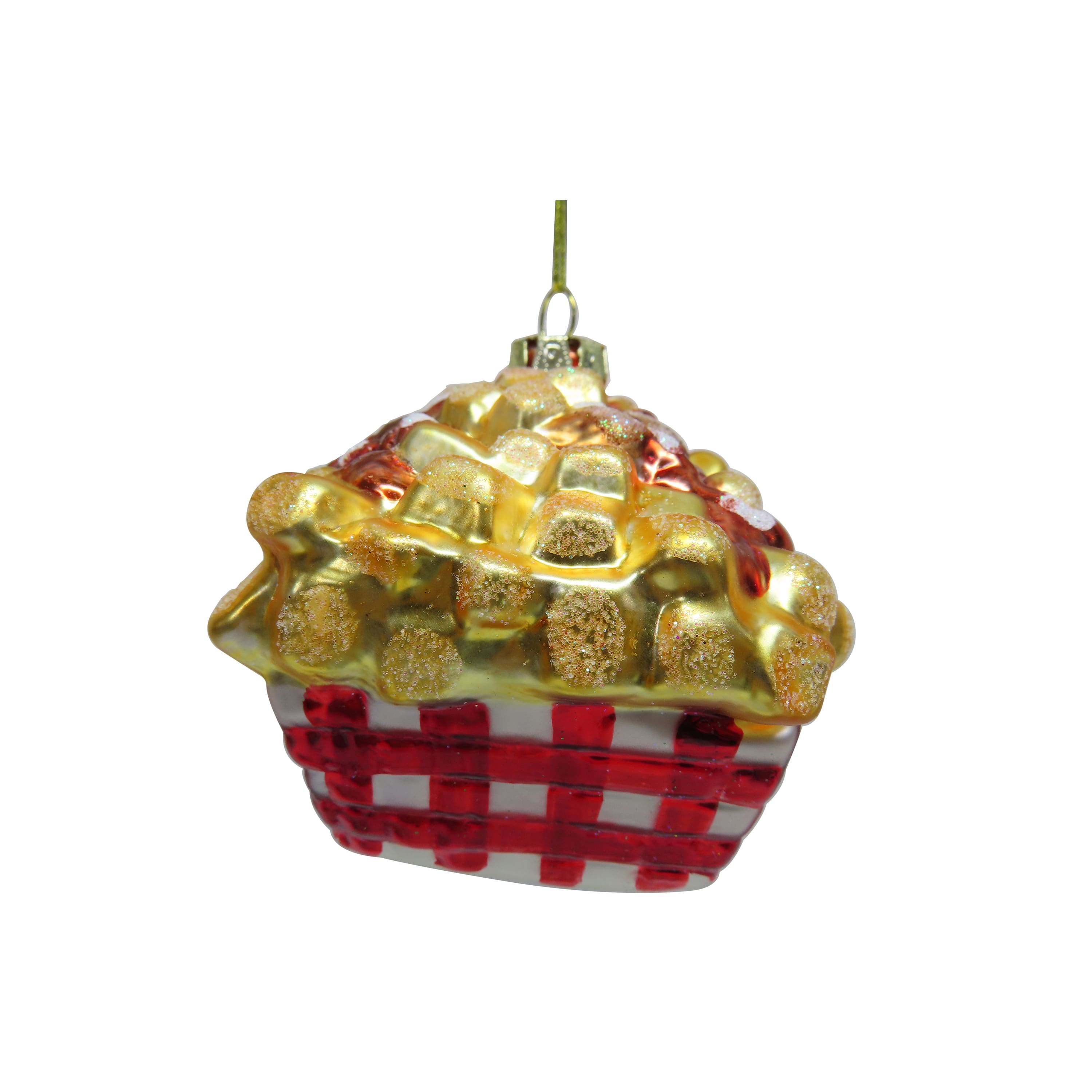 4.5" Poutine Hand Painted Glass Ornament by Ashland®