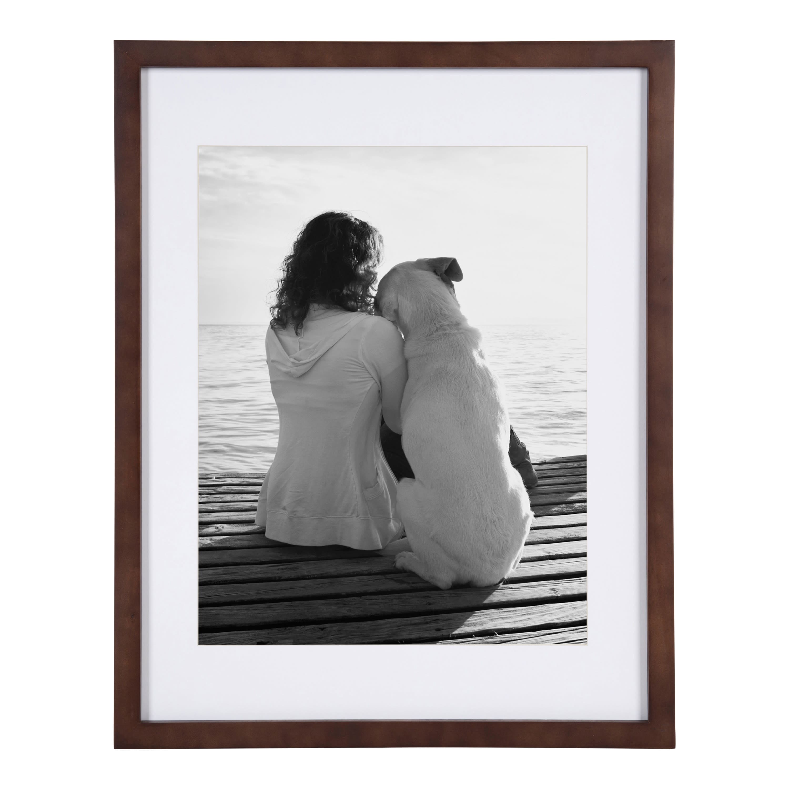 Kate and Laurel Gallery 14" x 18" Picture Frames with 11" x 14" Mat
