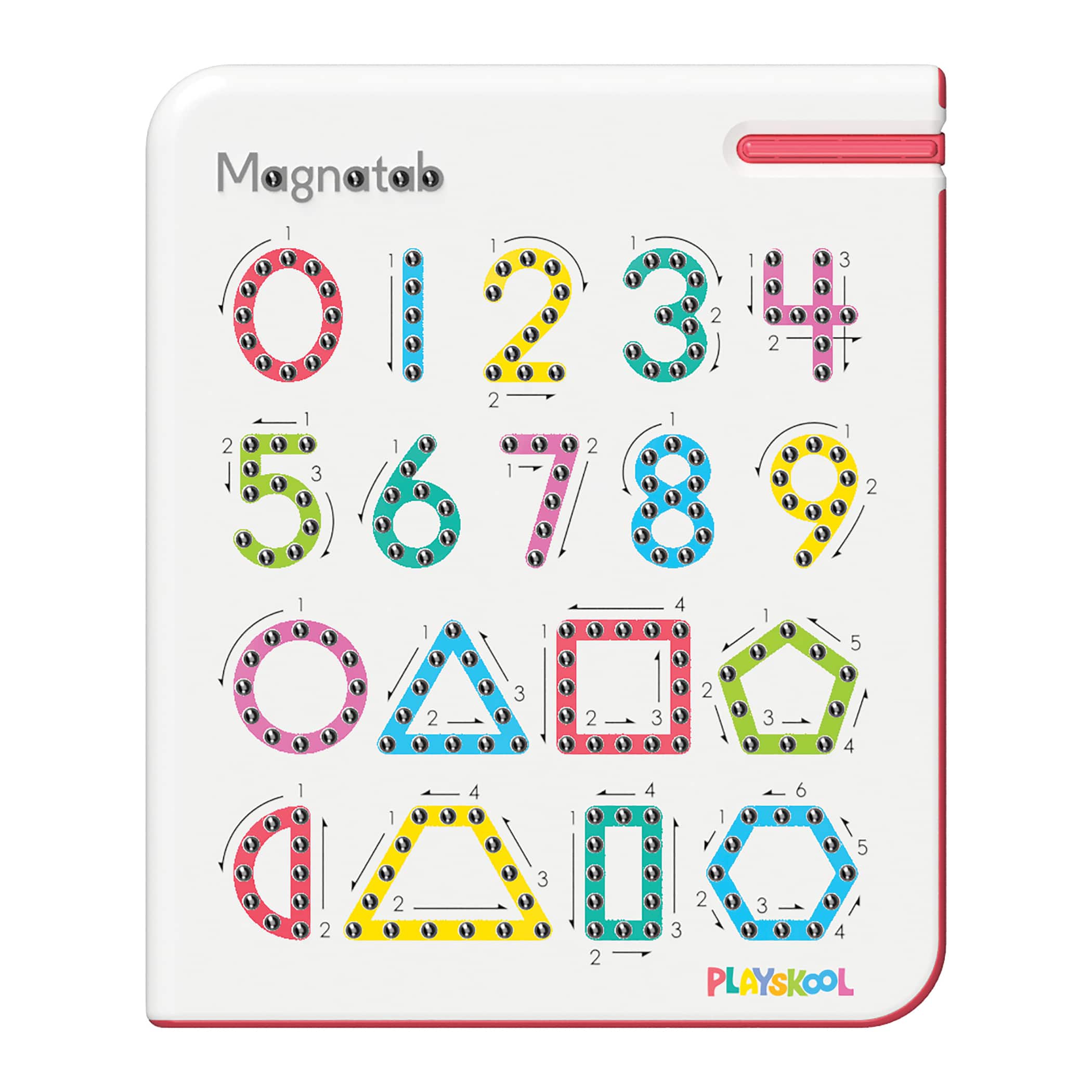 Playskool 0 to 9 Numbers & Shapes Magnatab®