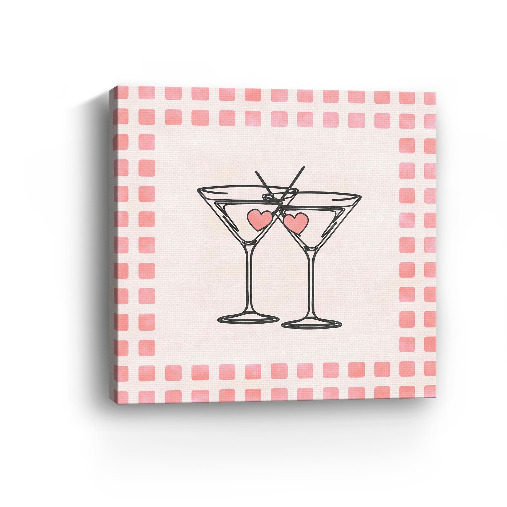 Cheers to Love Canvas Giclée Art