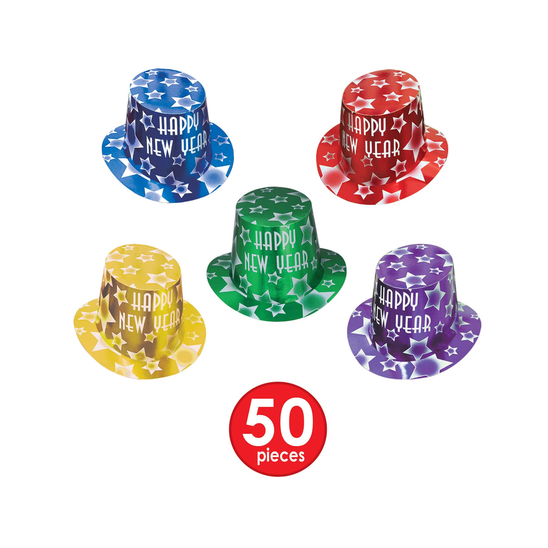 Beistle New Year Gem Star Deluxe Party Favor Kit for 100