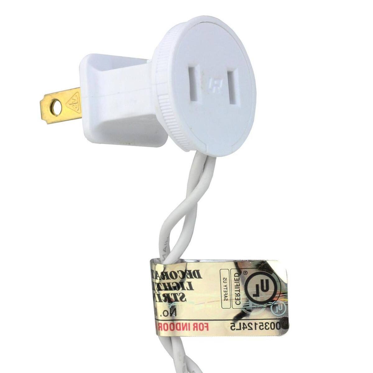 LED Mini Dripping Christmas Lights - White - 10' White Wire - 60ct
