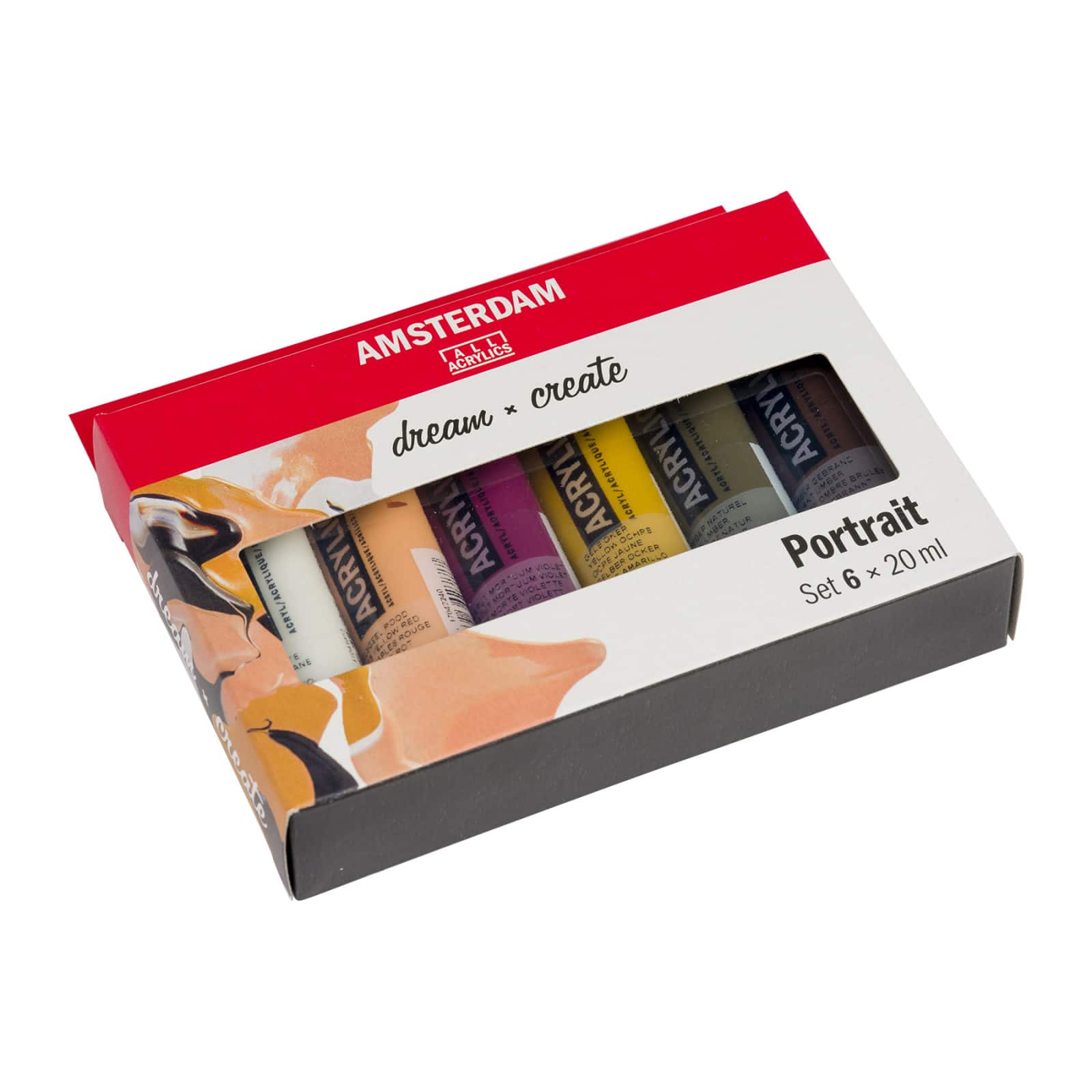 Amsterdam Standard Portrait 6 Color Paint Acrylic Set