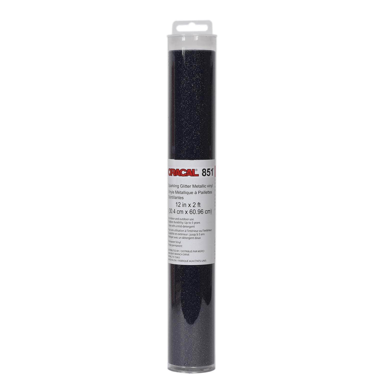 Oracal® 851 Permanent Sparkling Glitter Metallic Vinyl