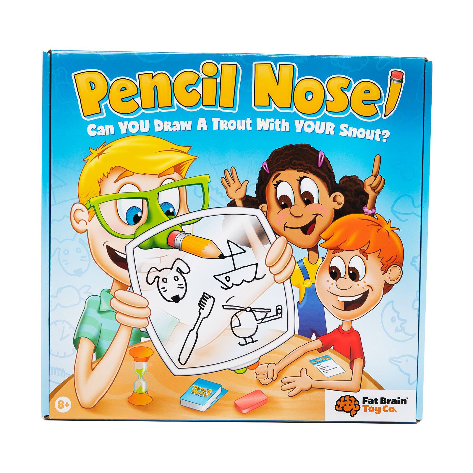Pencil Nose Game