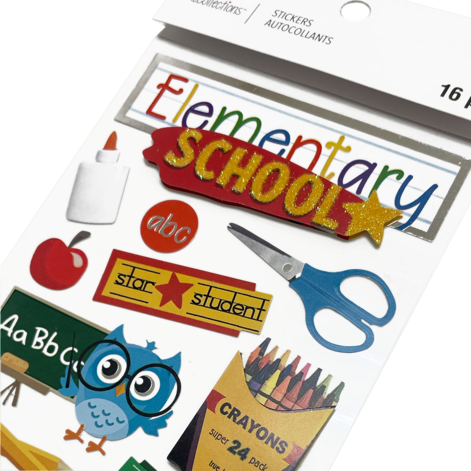 12 Pack: Elementary School Stickers by Recollections™