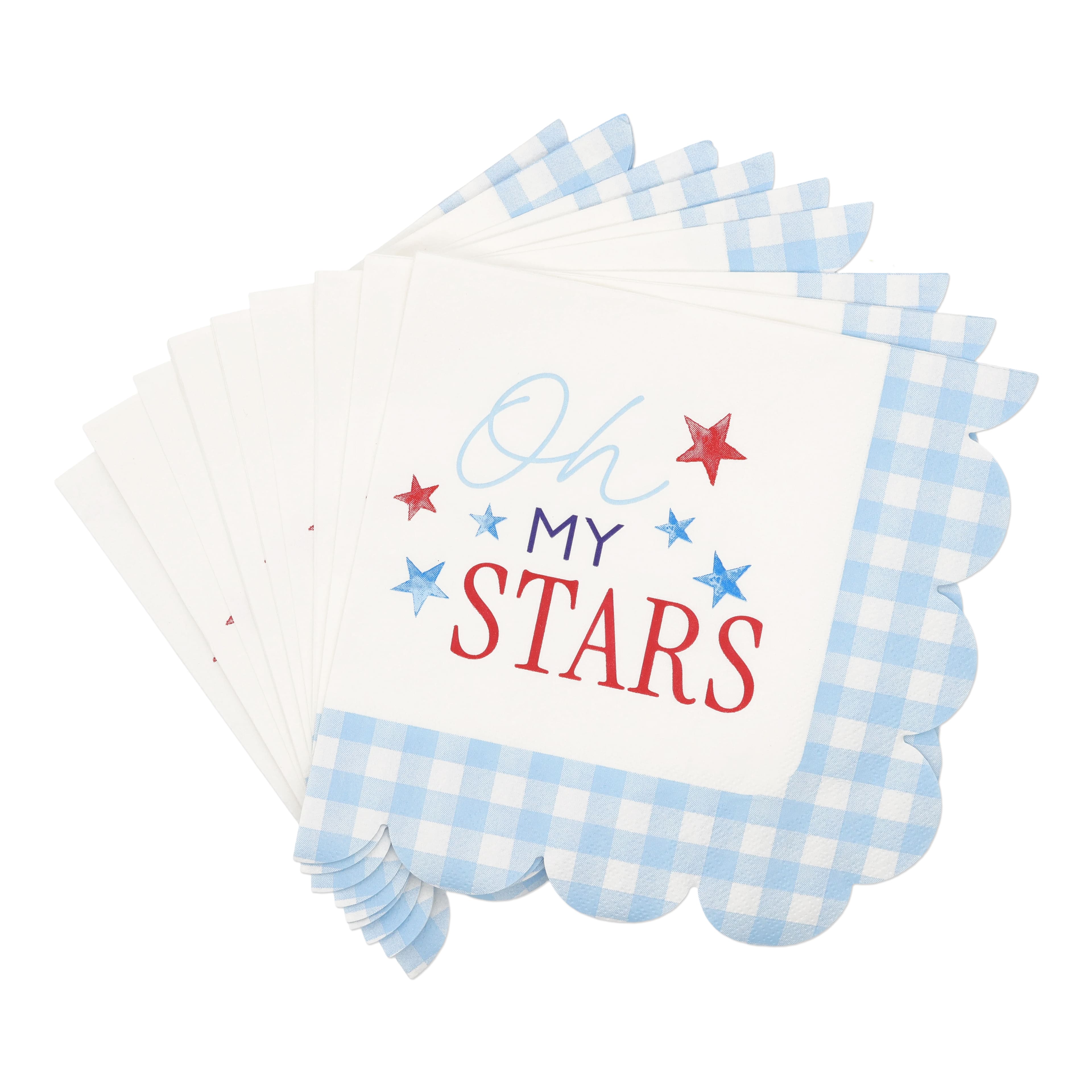 Red, White & Blue Stars Lunch Napkins, 20ct. by Celebrate It™