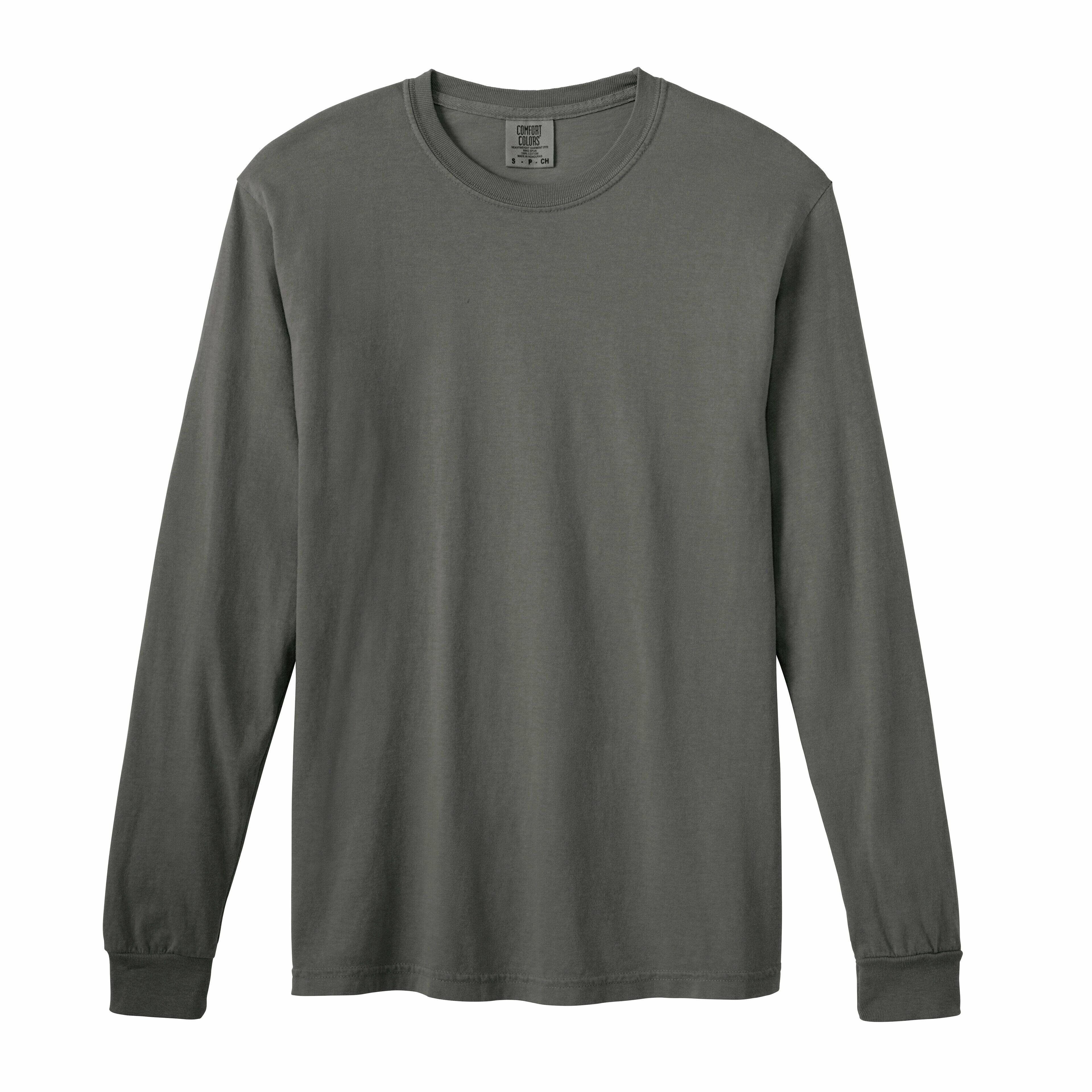 6 Pack: Comfort Colors® Heavyweight Long Sleeve Adult Unisex T-Shirt