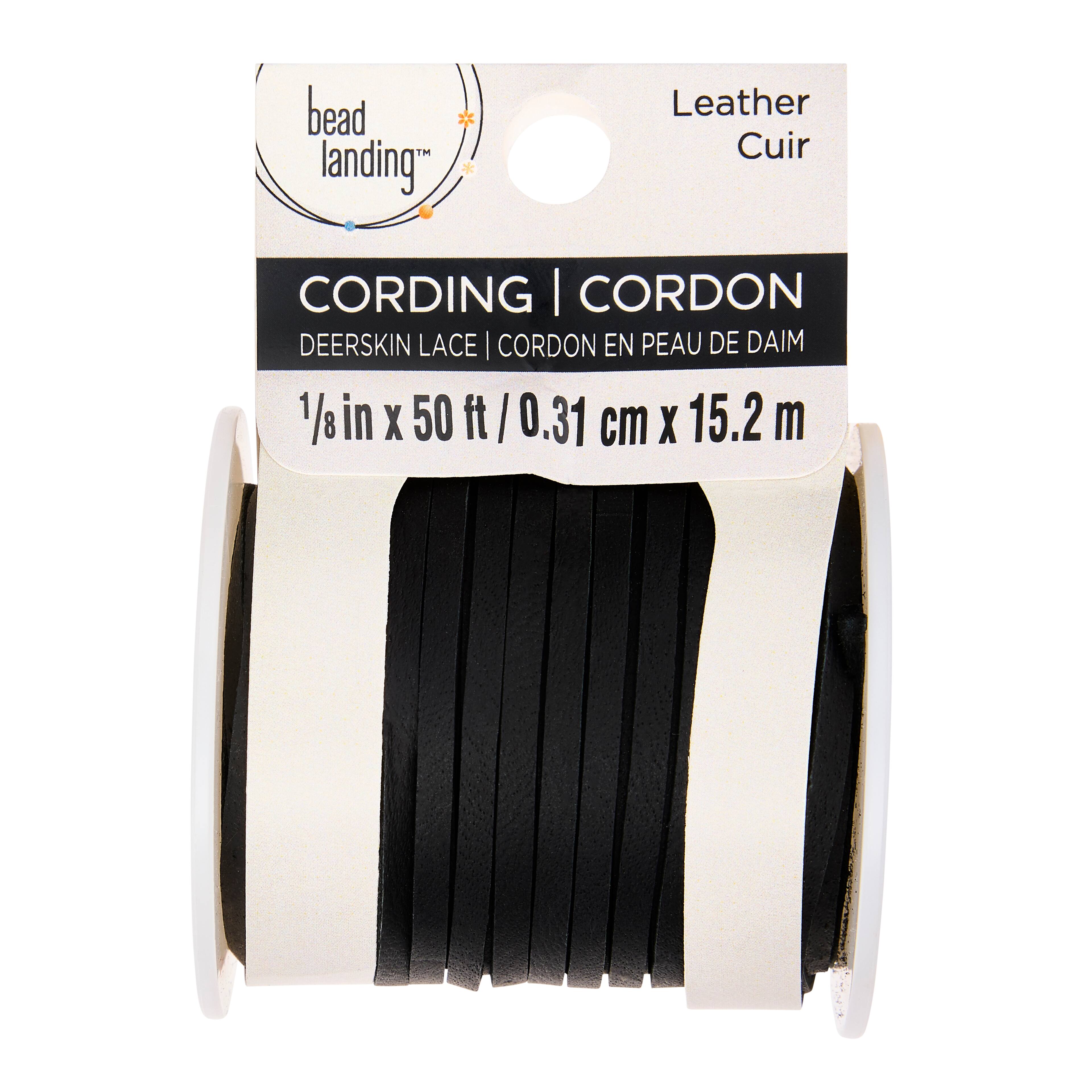 6 Pack: 1/8" Deerskin Lace by Bead Landing