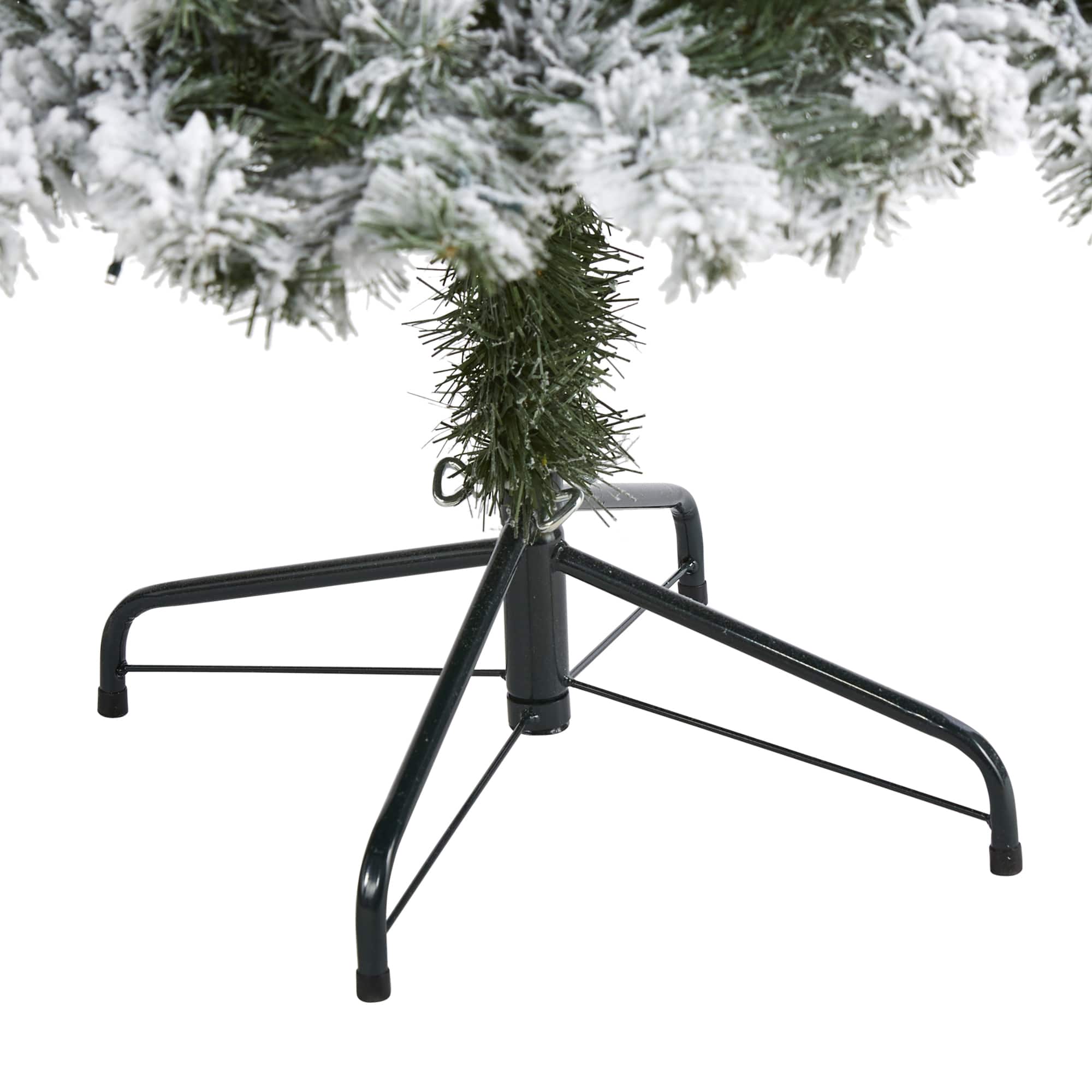 6ft. Unlit Flocked West Virginia Fir Artificial Christmas Tree