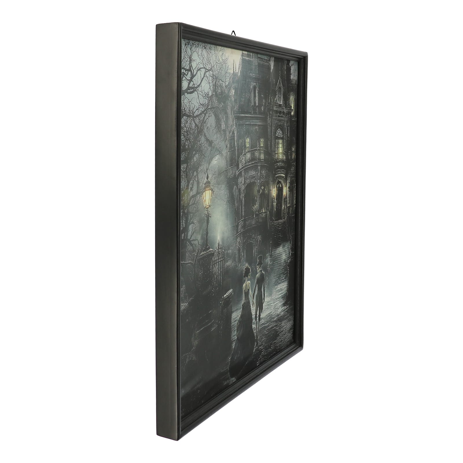 Skeletons & Haunted House Framed Wall Décor by Ashland®