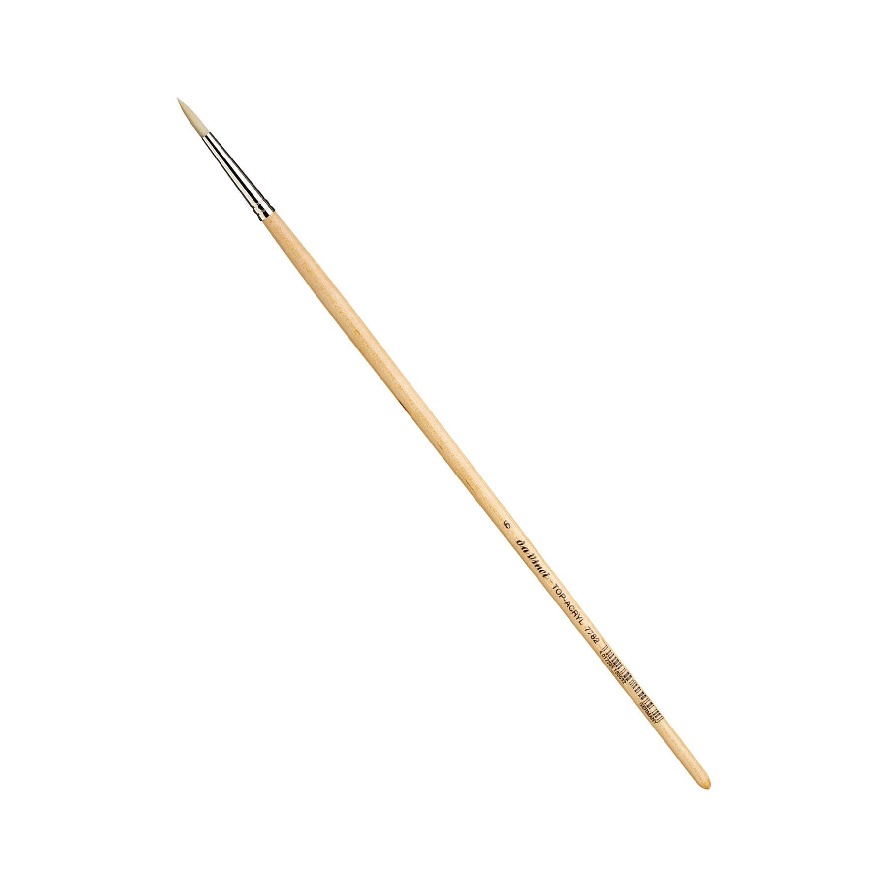 da Vinci TOP ACRYL Series 7782 Synthetic Round Brush