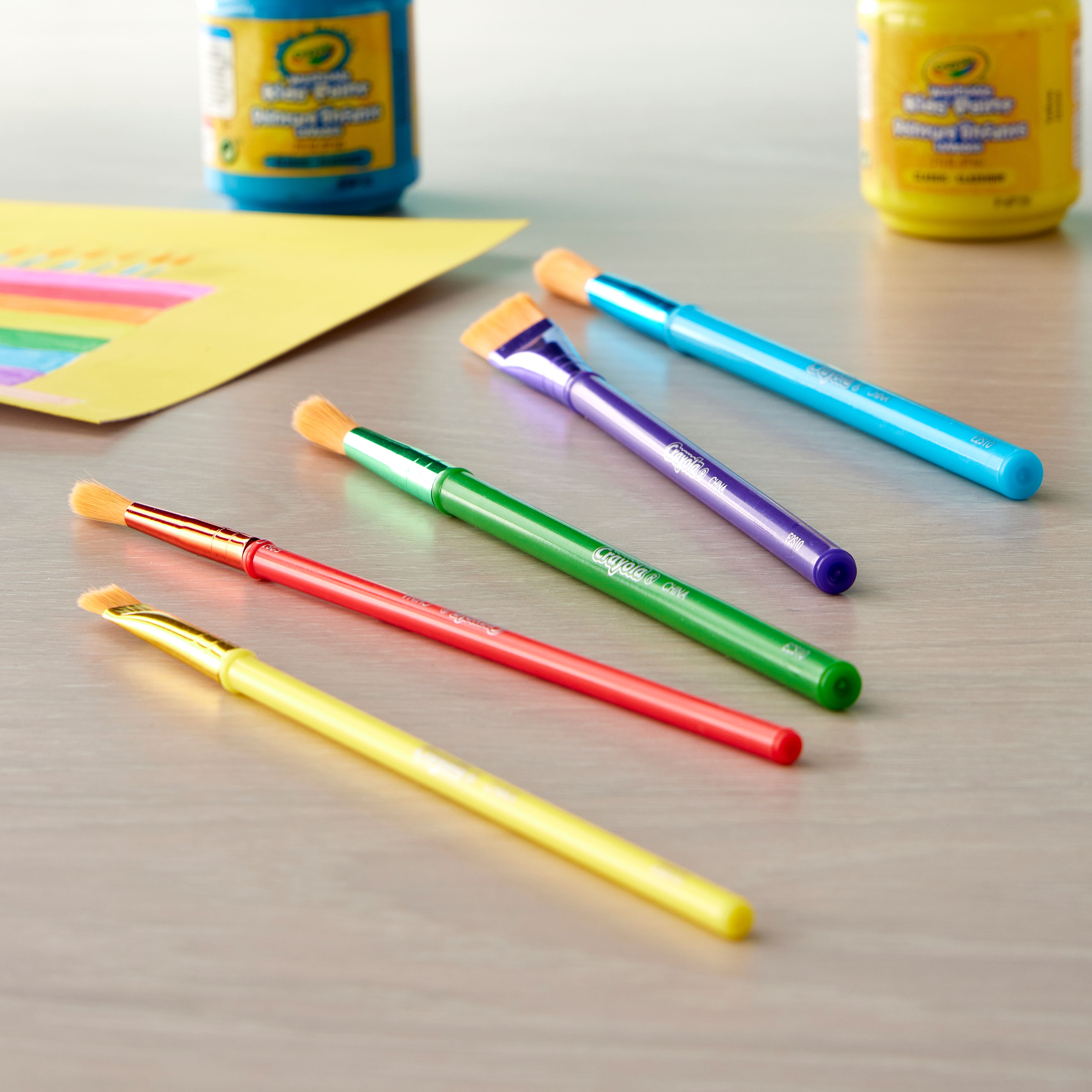 Crayola® Art & Craft Brushes, 5 Count