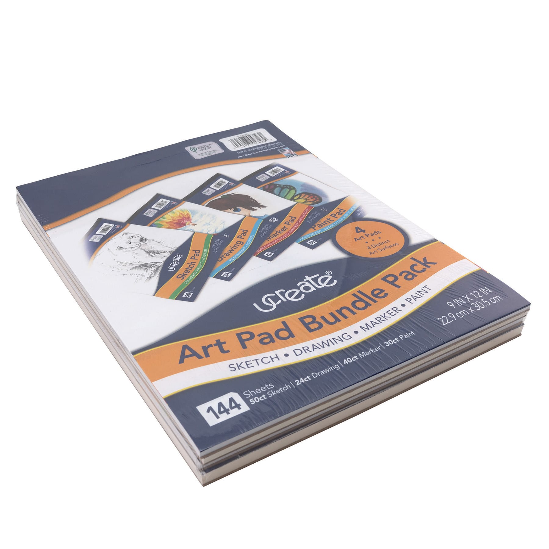 UCreate® 9" x 12" Art Pad Bundle Set
