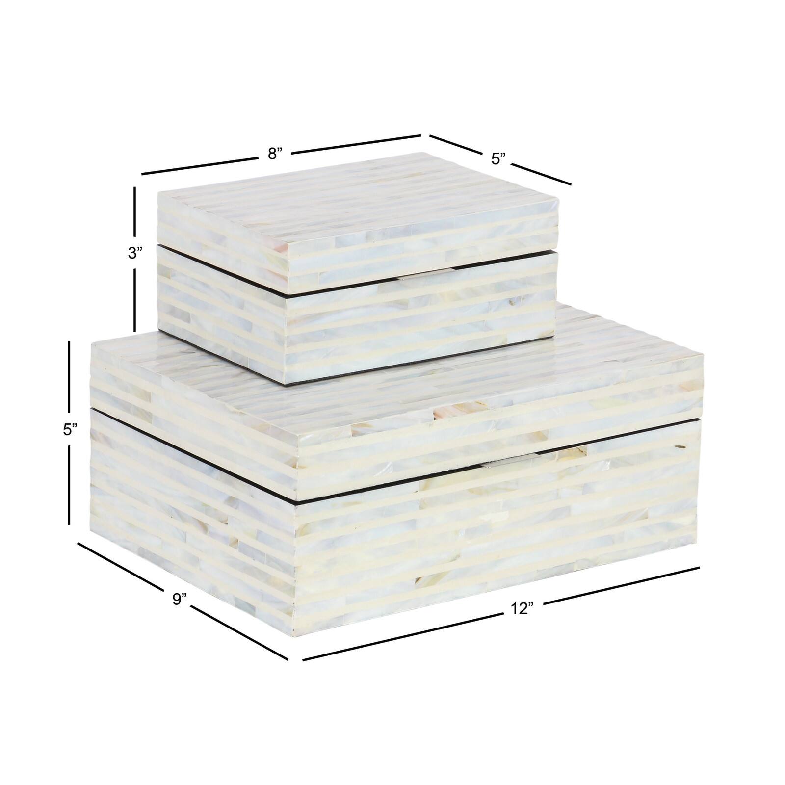 White Shell Coastal Box Set