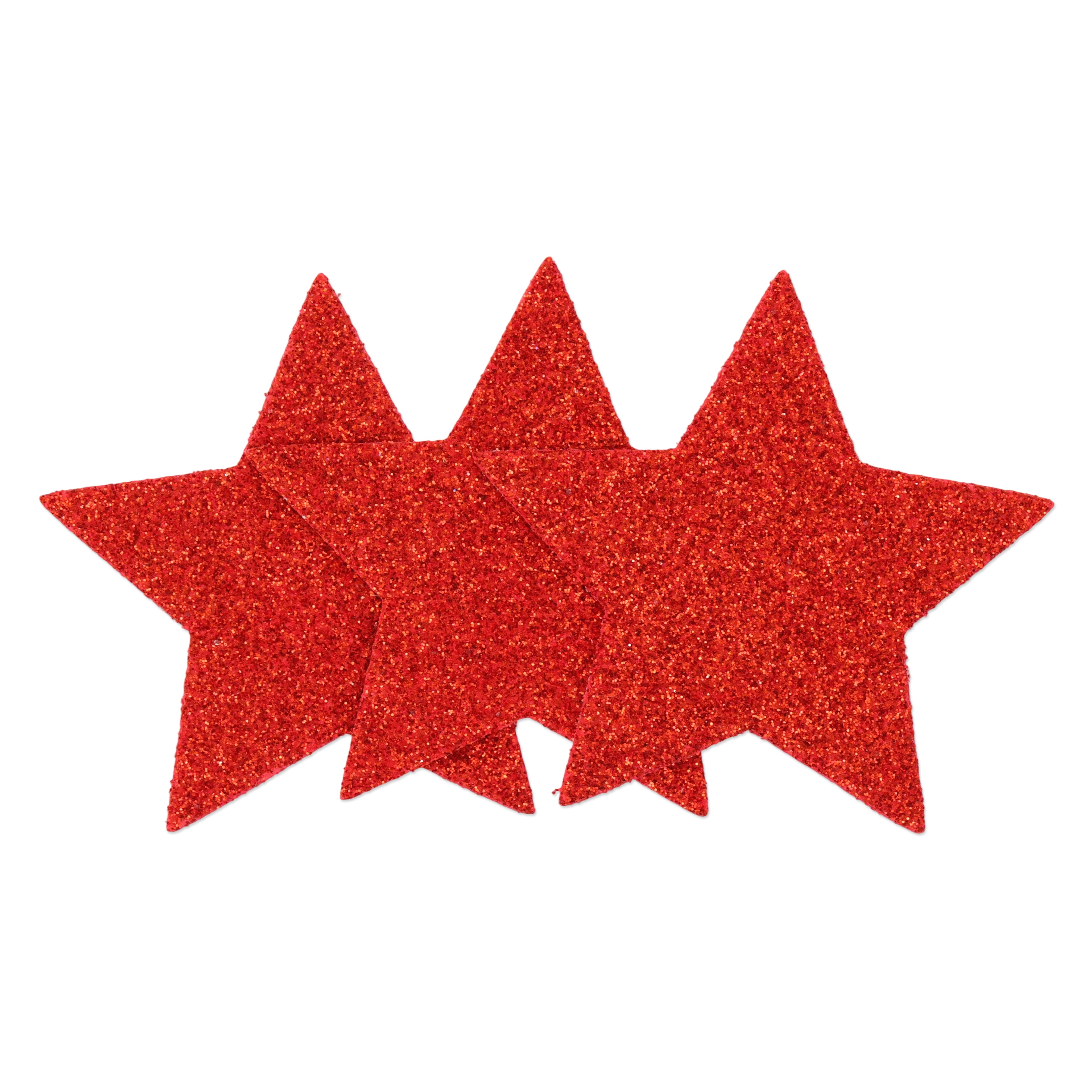 Glitter Star Foam Stickers