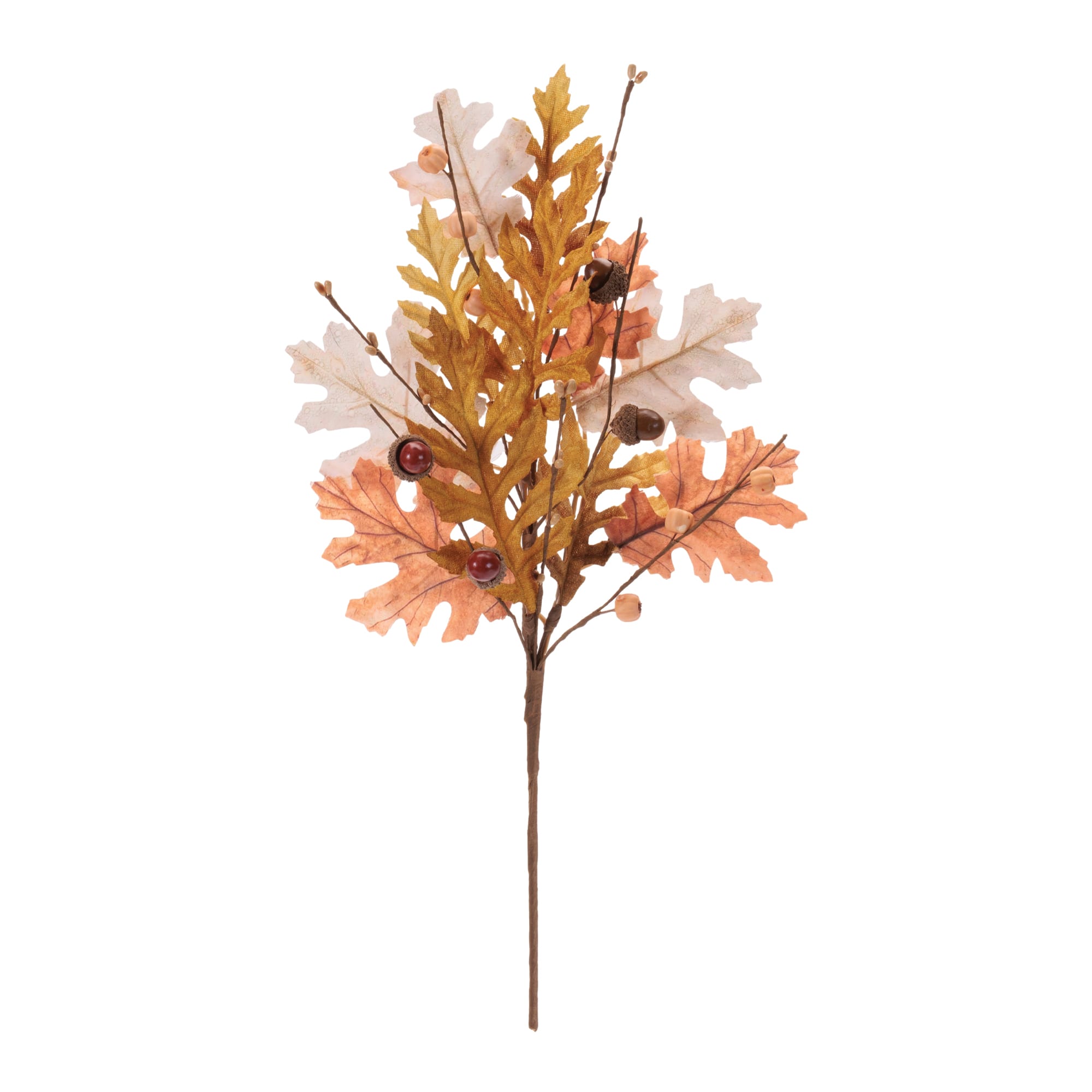 19.75" Harvest Oak Leaf Sprays, 4ct.