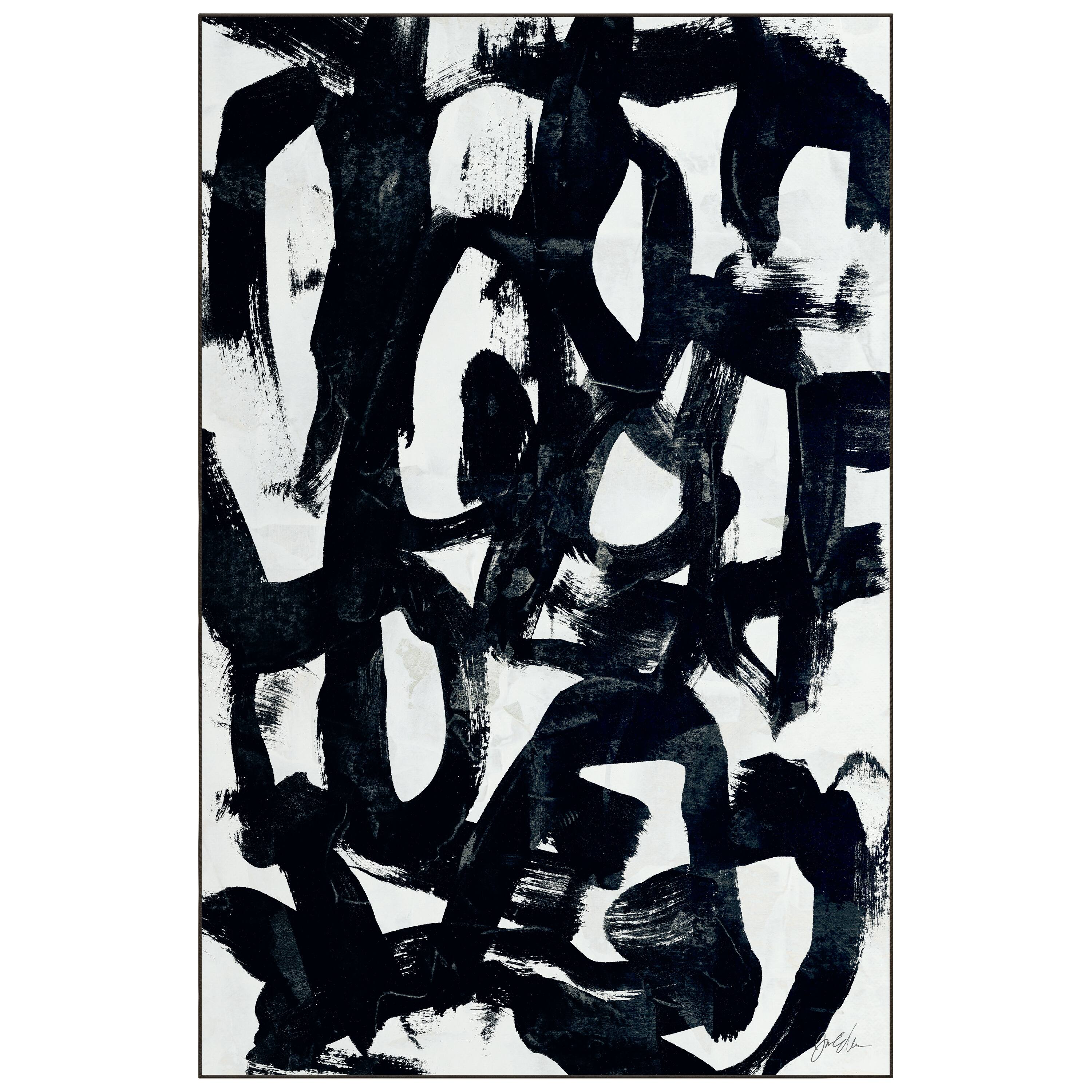 Empire Art Direct 5ft. x 7.5ft. Graffiti Tangle I B Tapis D'Art Washable Abstract Area Rug