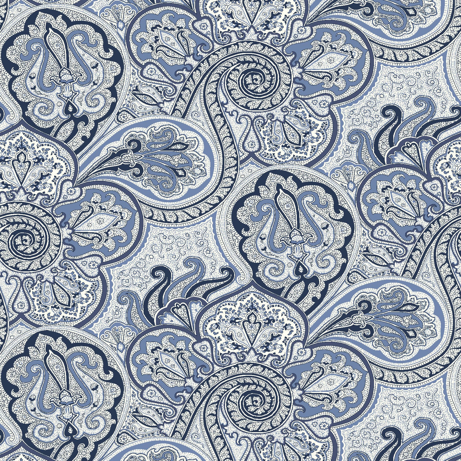 Waverly® Porcelain Paddock Shawl Cotton Home Décor Fabric