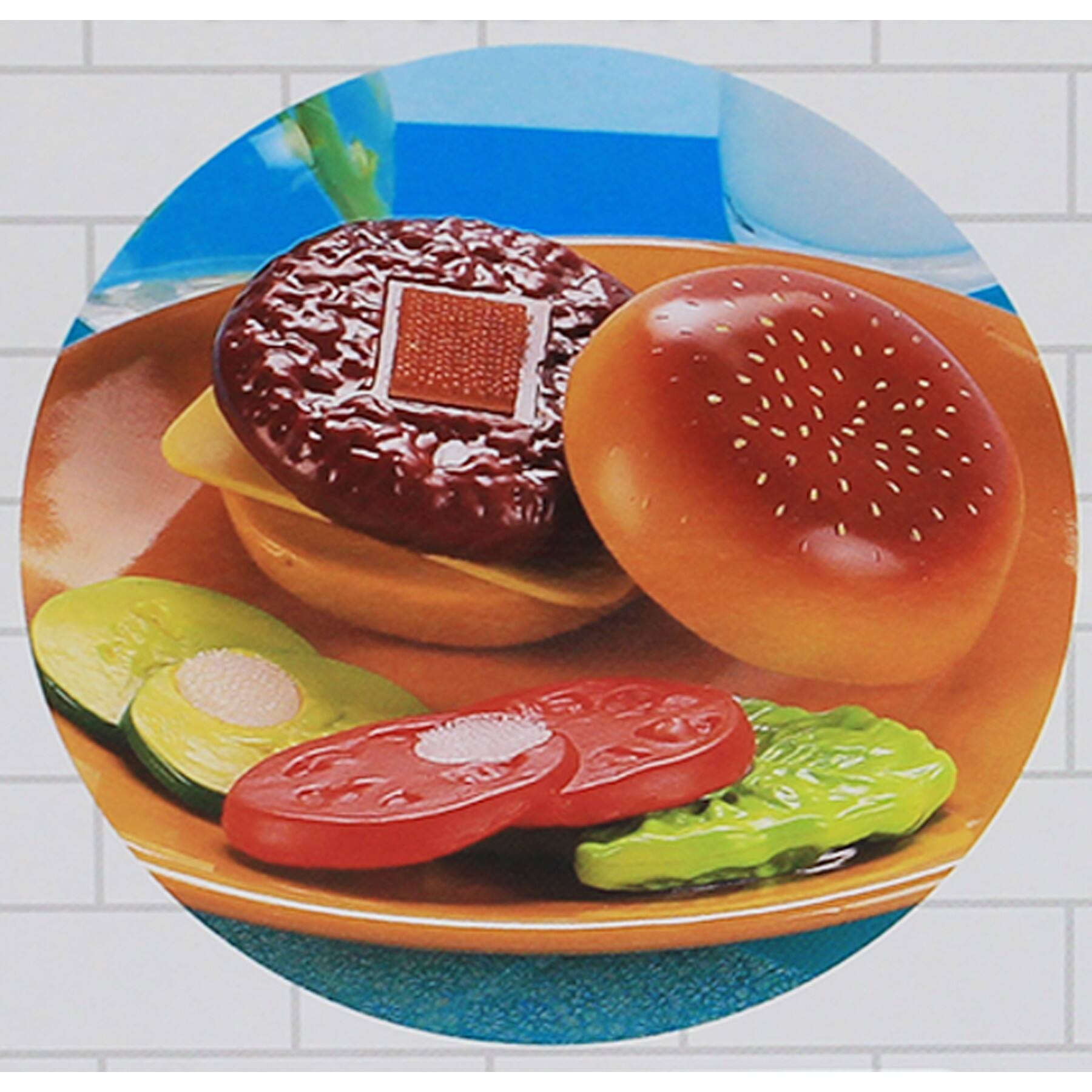 Small World Toys Build-A-Burger Play Set