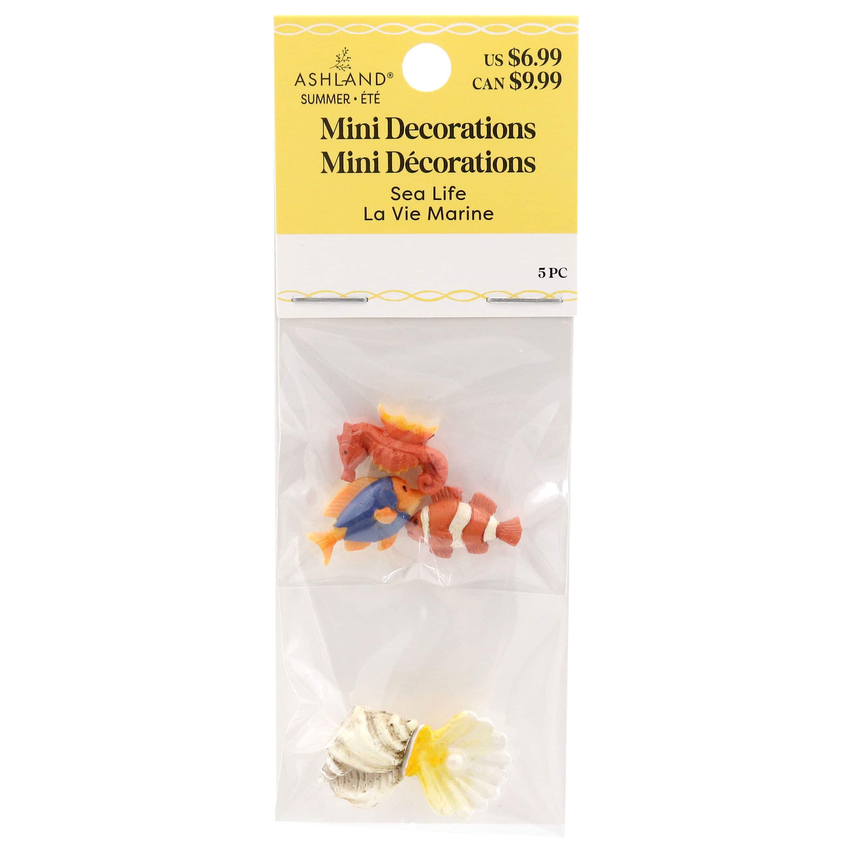 Mini Sea Life Decoration Set by Ashland®