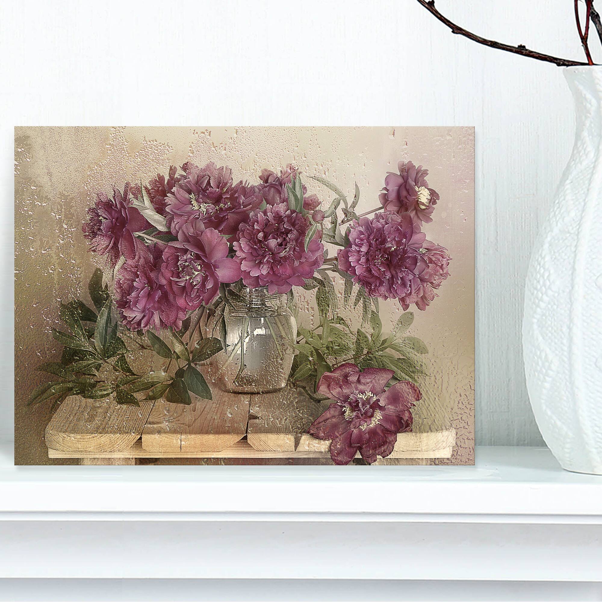 Designart - Bouquet of Pink Peonies