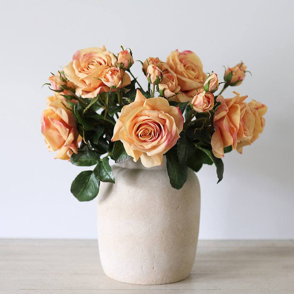 Prestige Botanicals 22" Artificial Real Touch Rose Stem