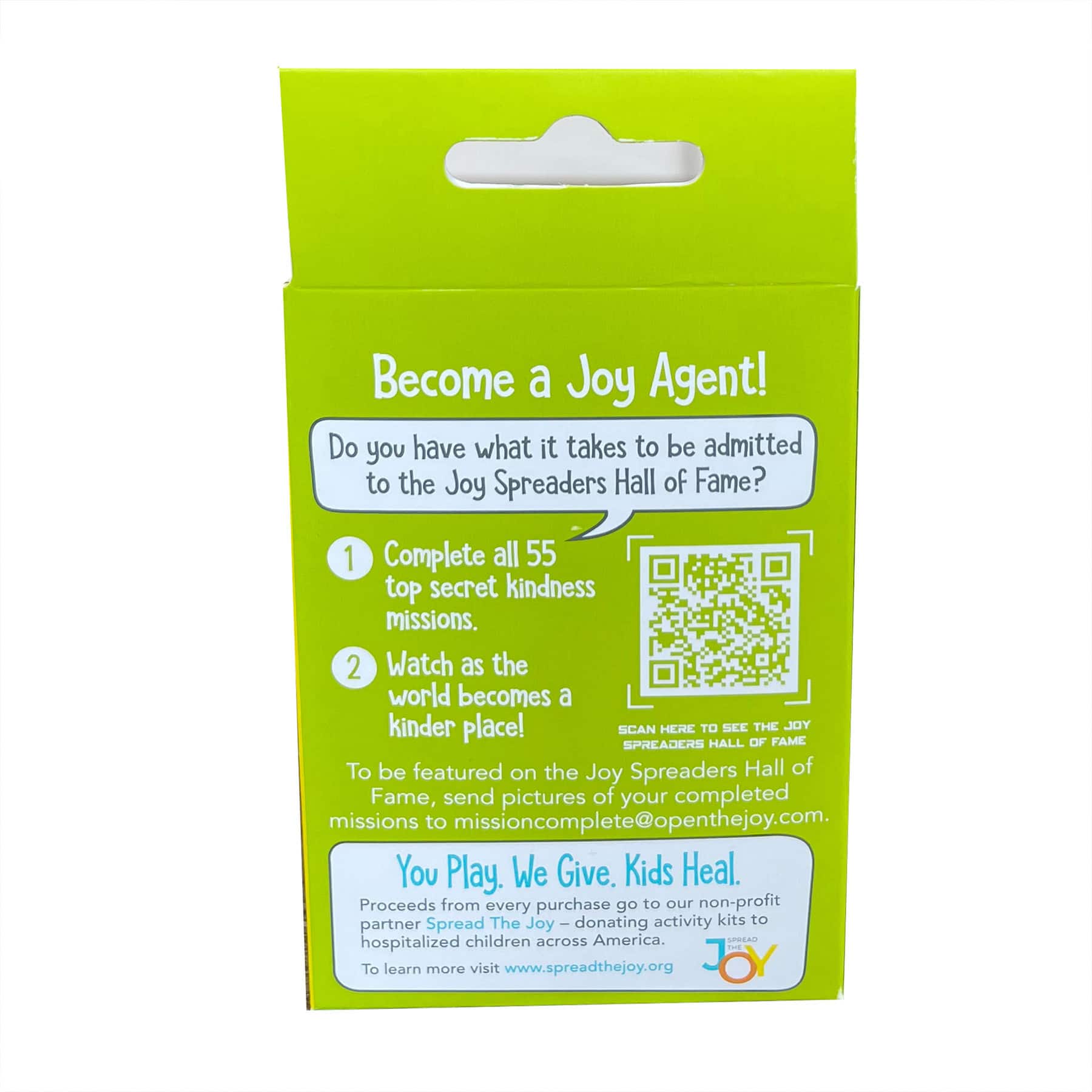 Open the Joy Kindness Mission Cards Set, 2ct.